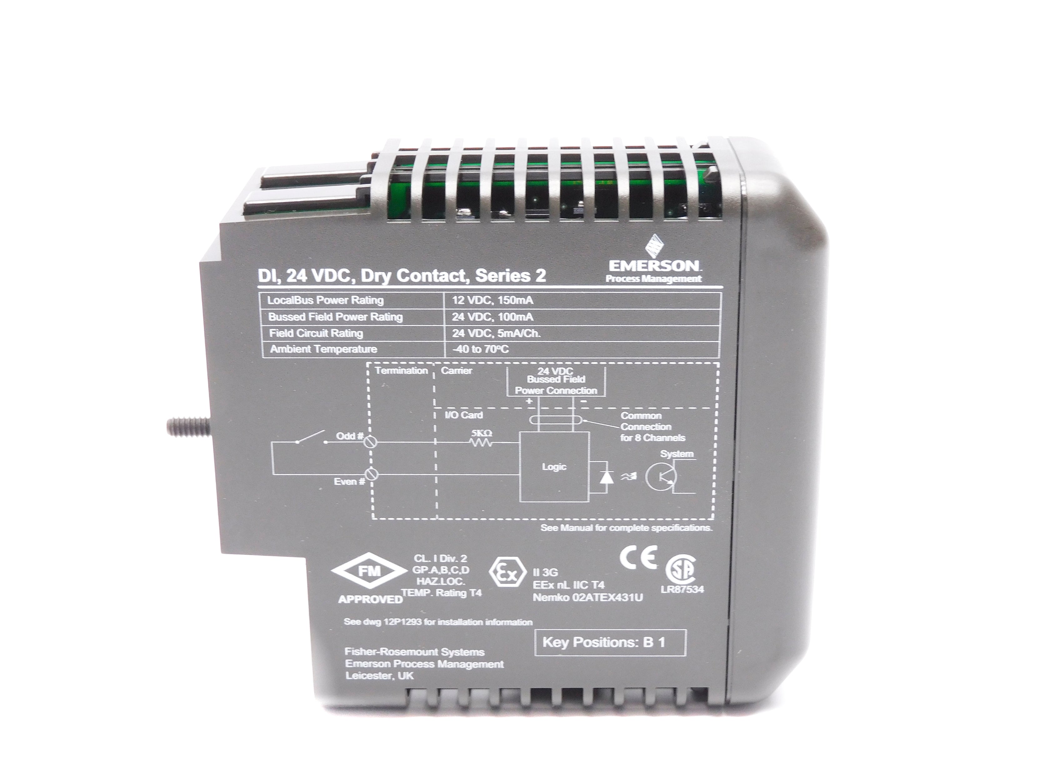 FISHER ROSEMOUNT KJ3201X1-BA1 12P2535X052 NSNP