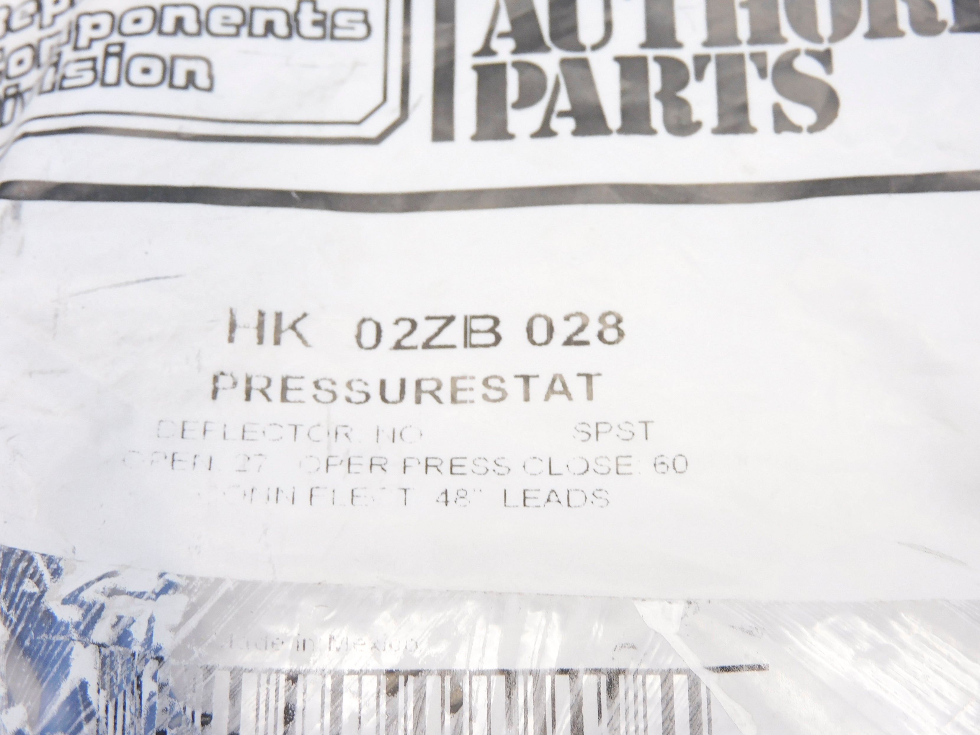 SENSATA HK02ZB028 NSMP