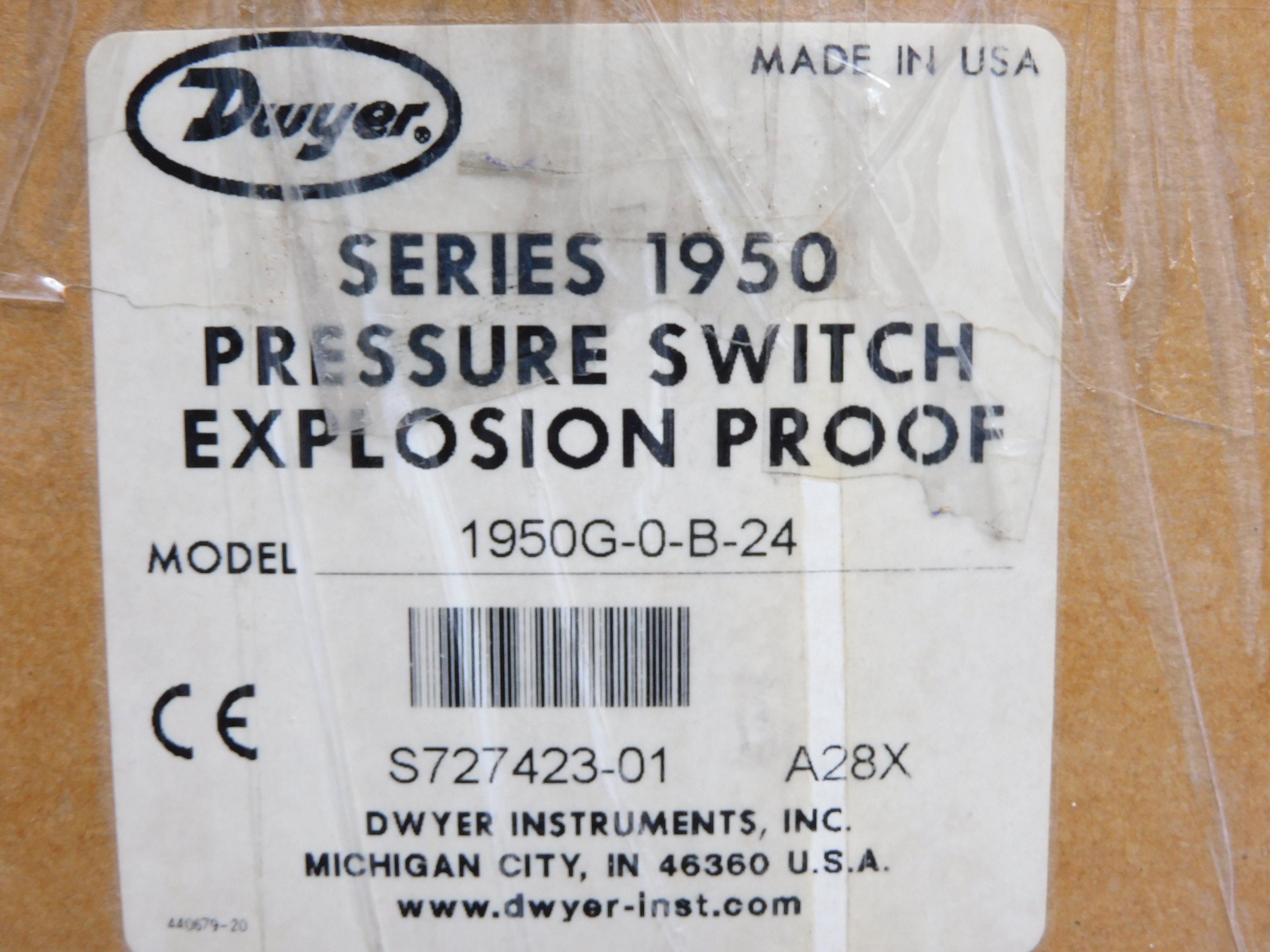 DWYER 1950G-0-B-24 NSMP