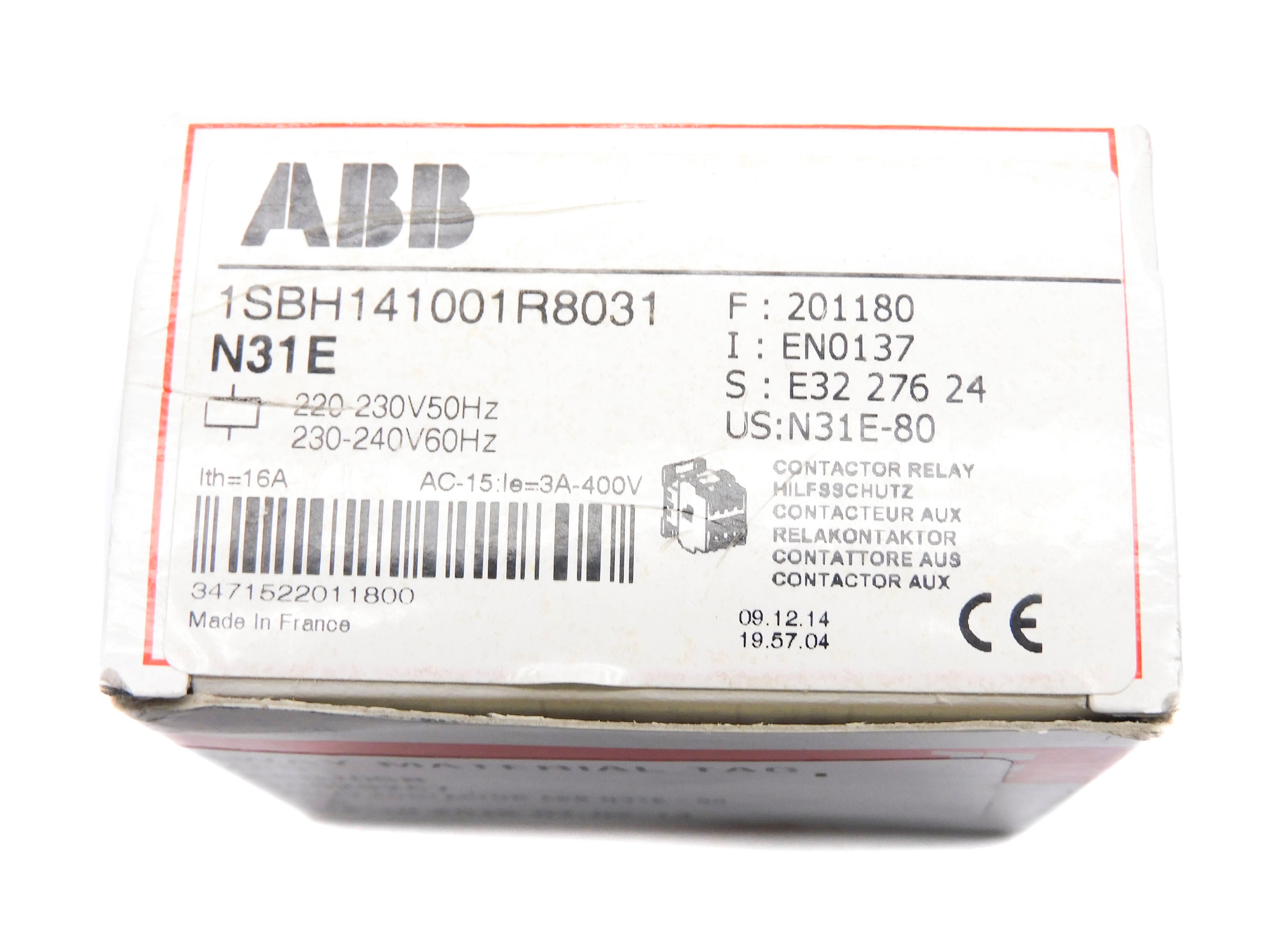 ABB 1SBH141001R8031 220-230V 230-240V NSMP