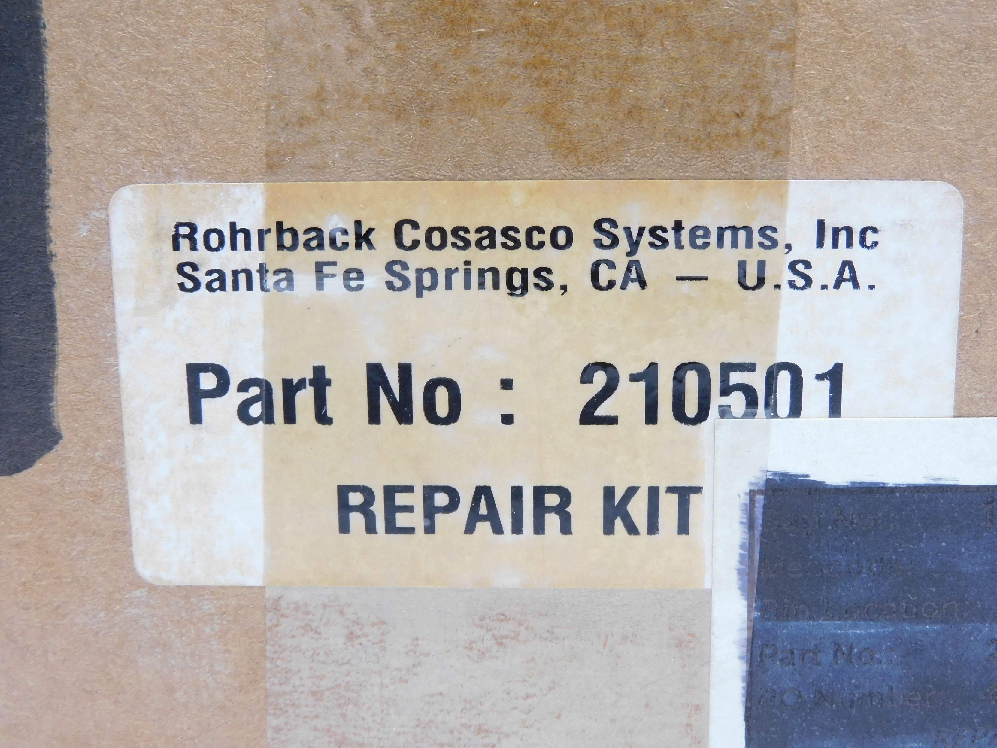 ROHRBACK COSASCO 210501 NSMP
