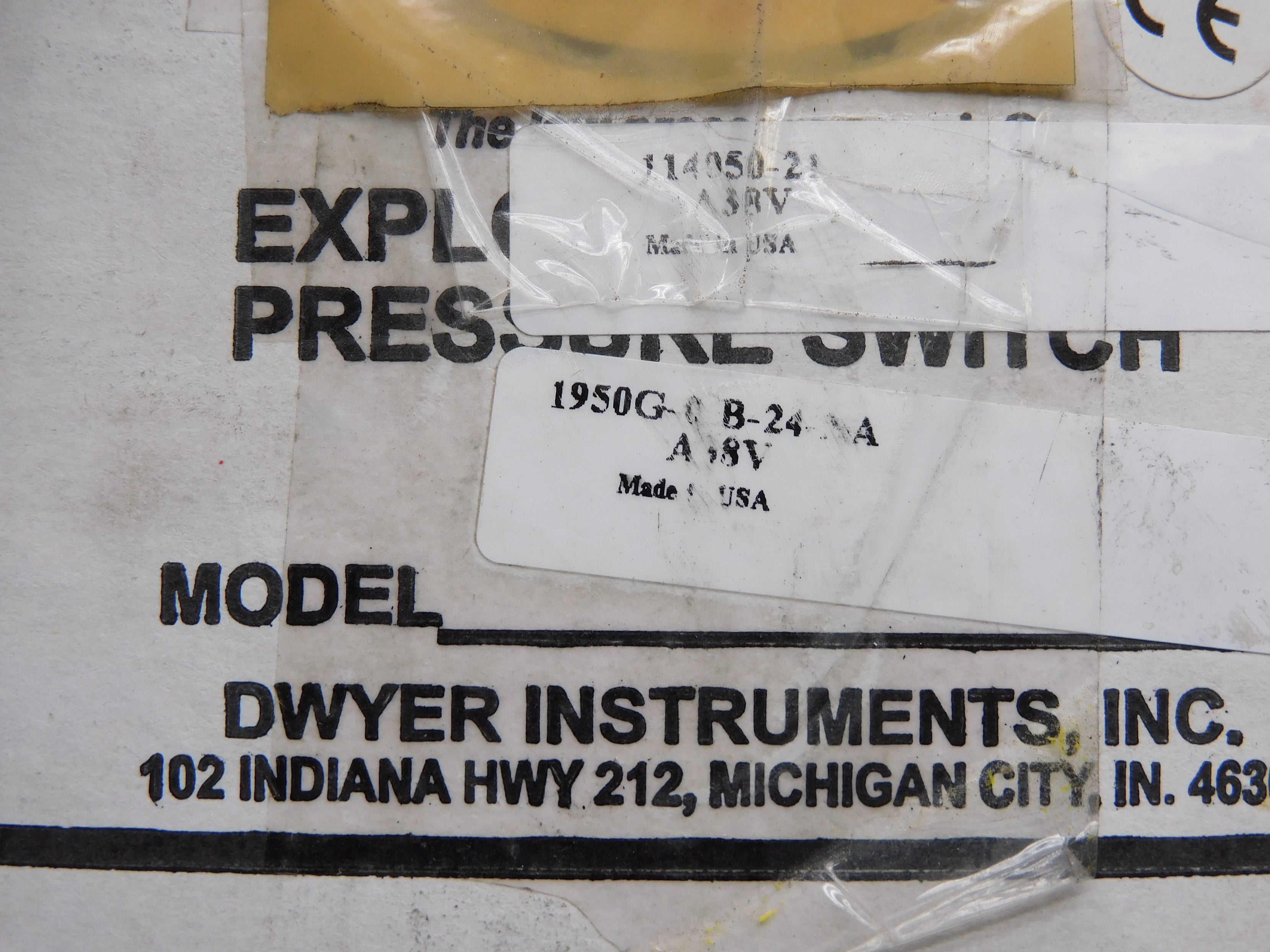 DWYER 1950G-0-B-24-NA NSMP