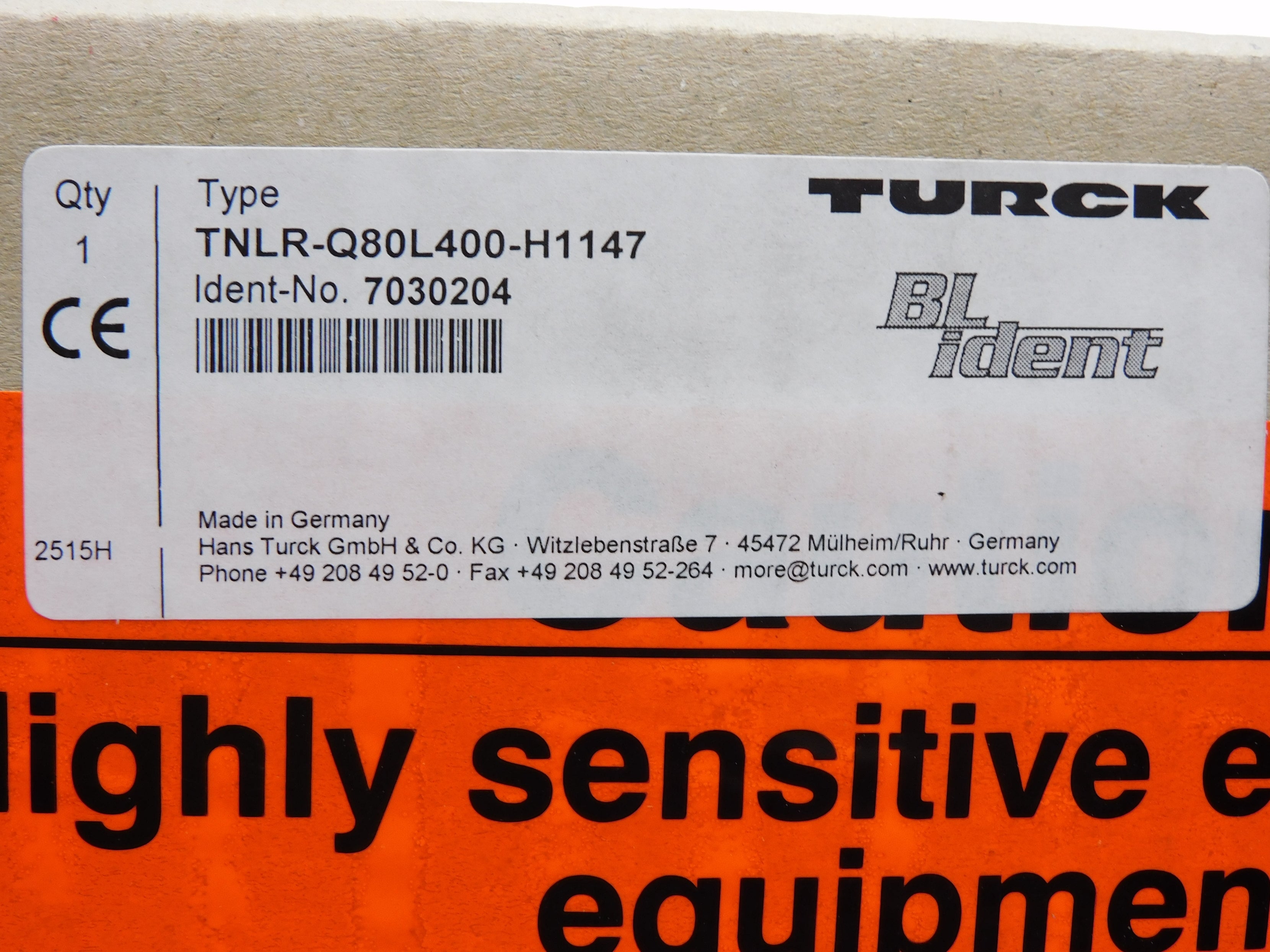 TURCK TNLR-Q80L400-H1147 NSFS