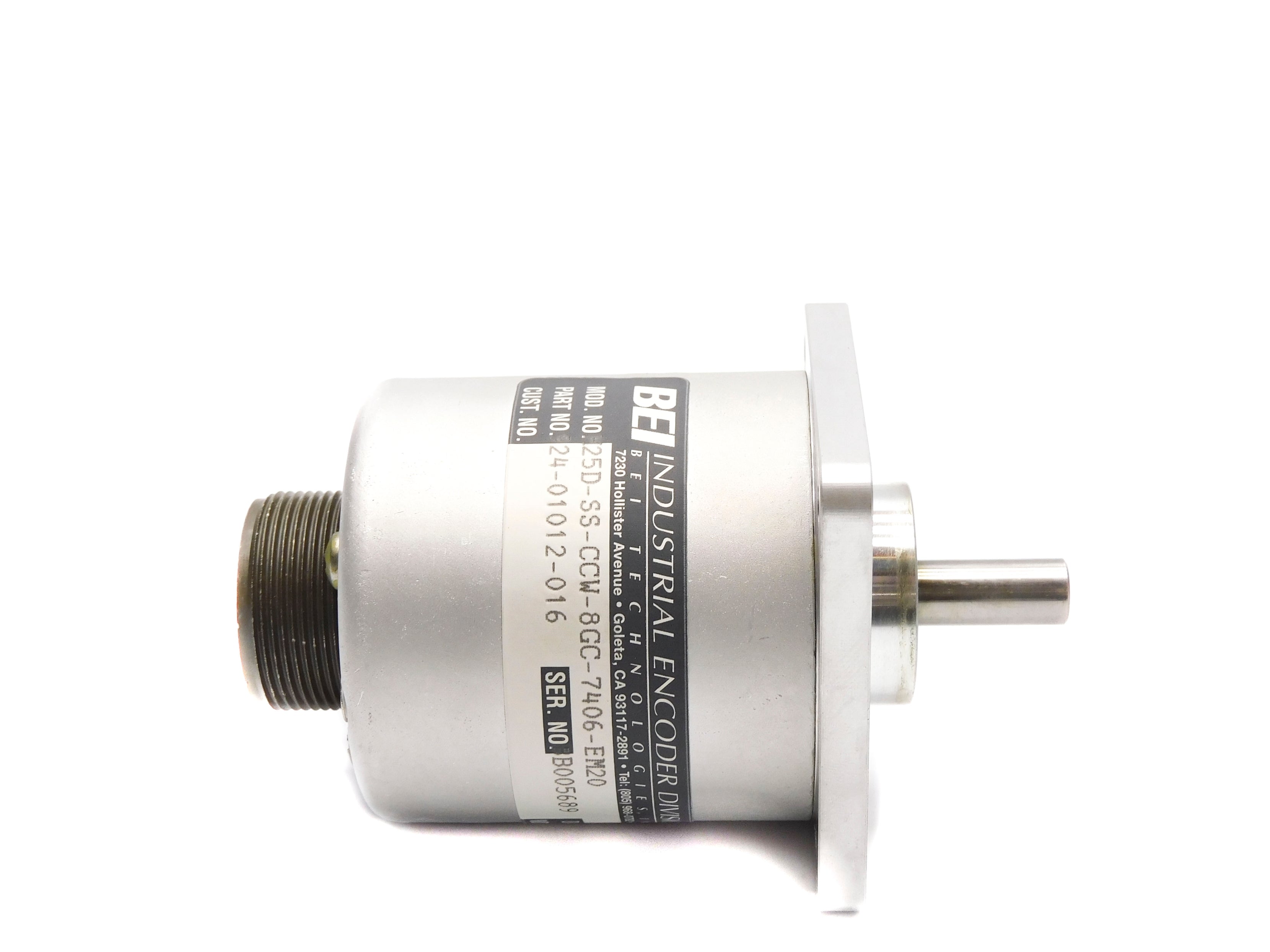 BEI H25D-SS-CCW-8GC-7406-EM20 NSNP
