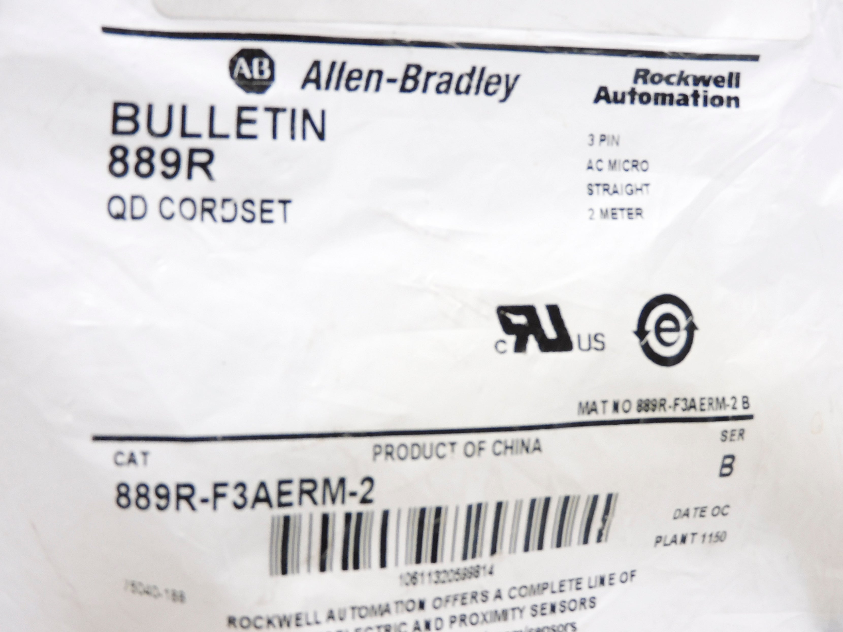 INDUSTRIAL SPARE PART 889R-F3AERM-2 SER. B NSMP