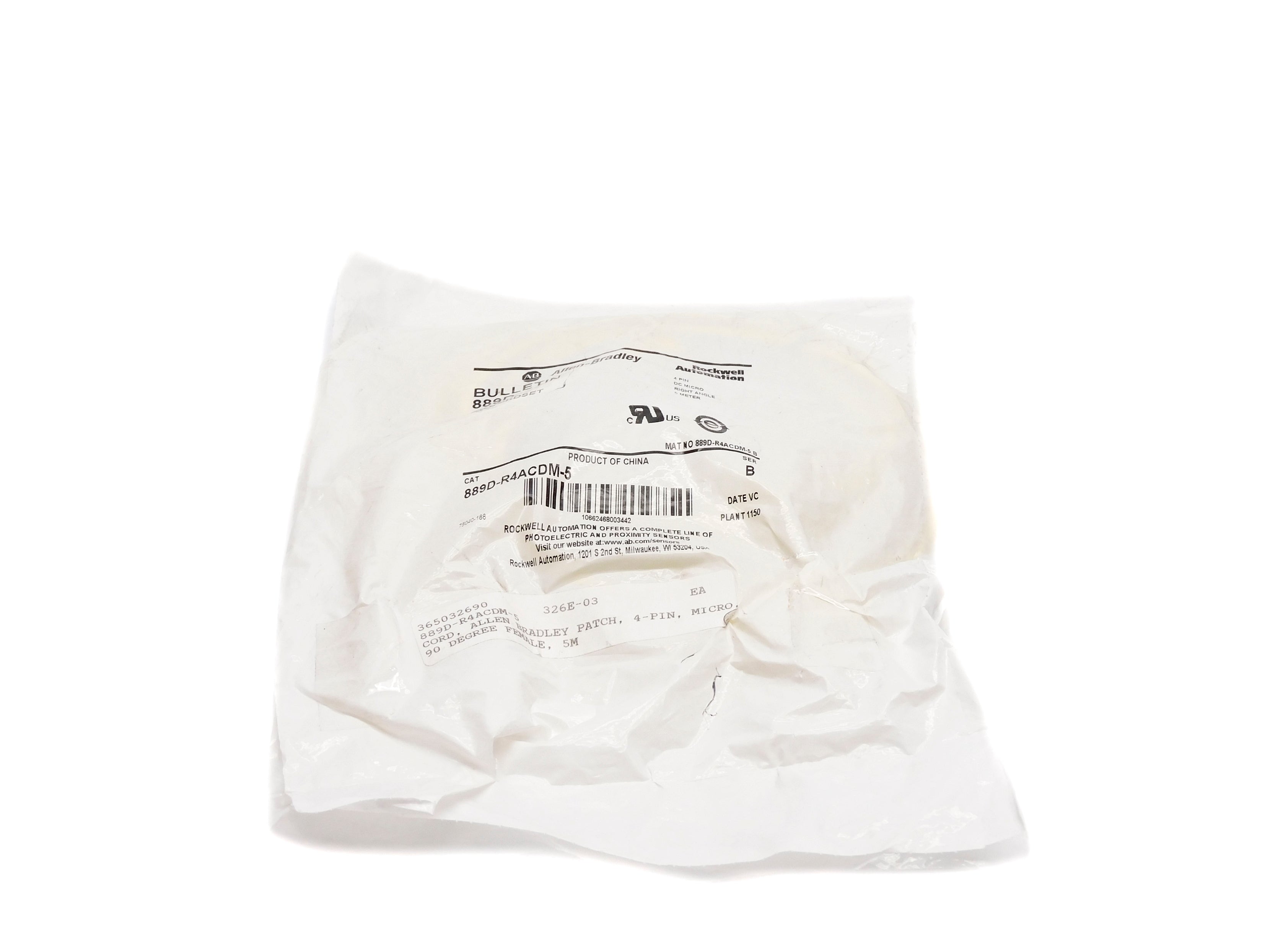 ALLEN BRADLEY 889D-R4ACDM-5 SER. B NSMP