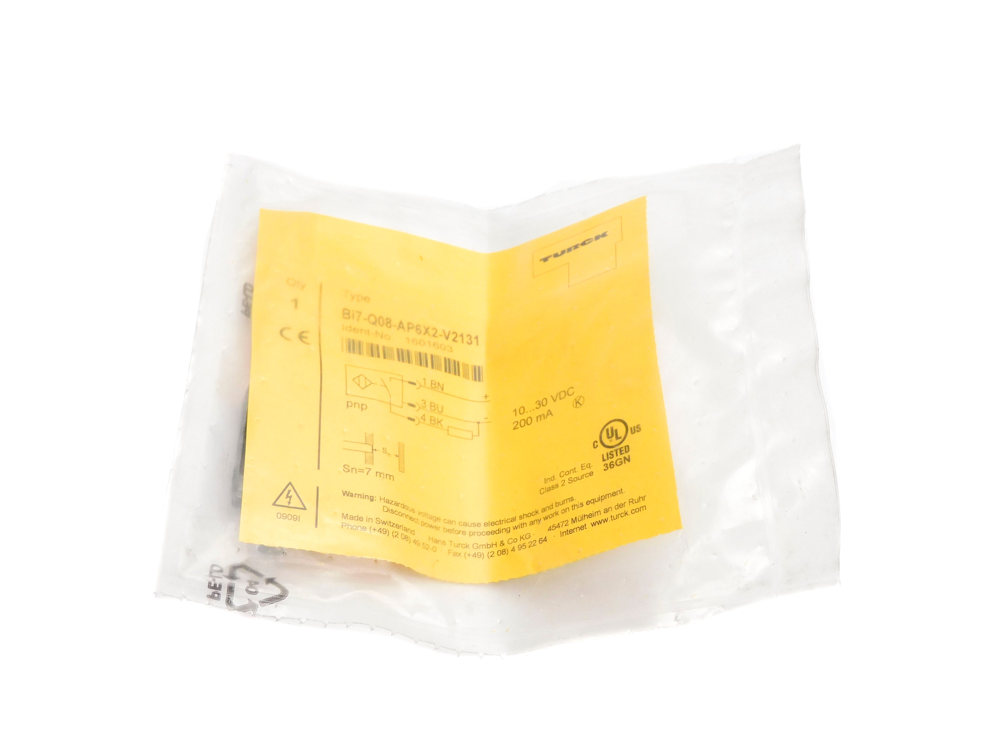 TURCK Bi7-Q08-AP6X2-V2131 7MM NSMP