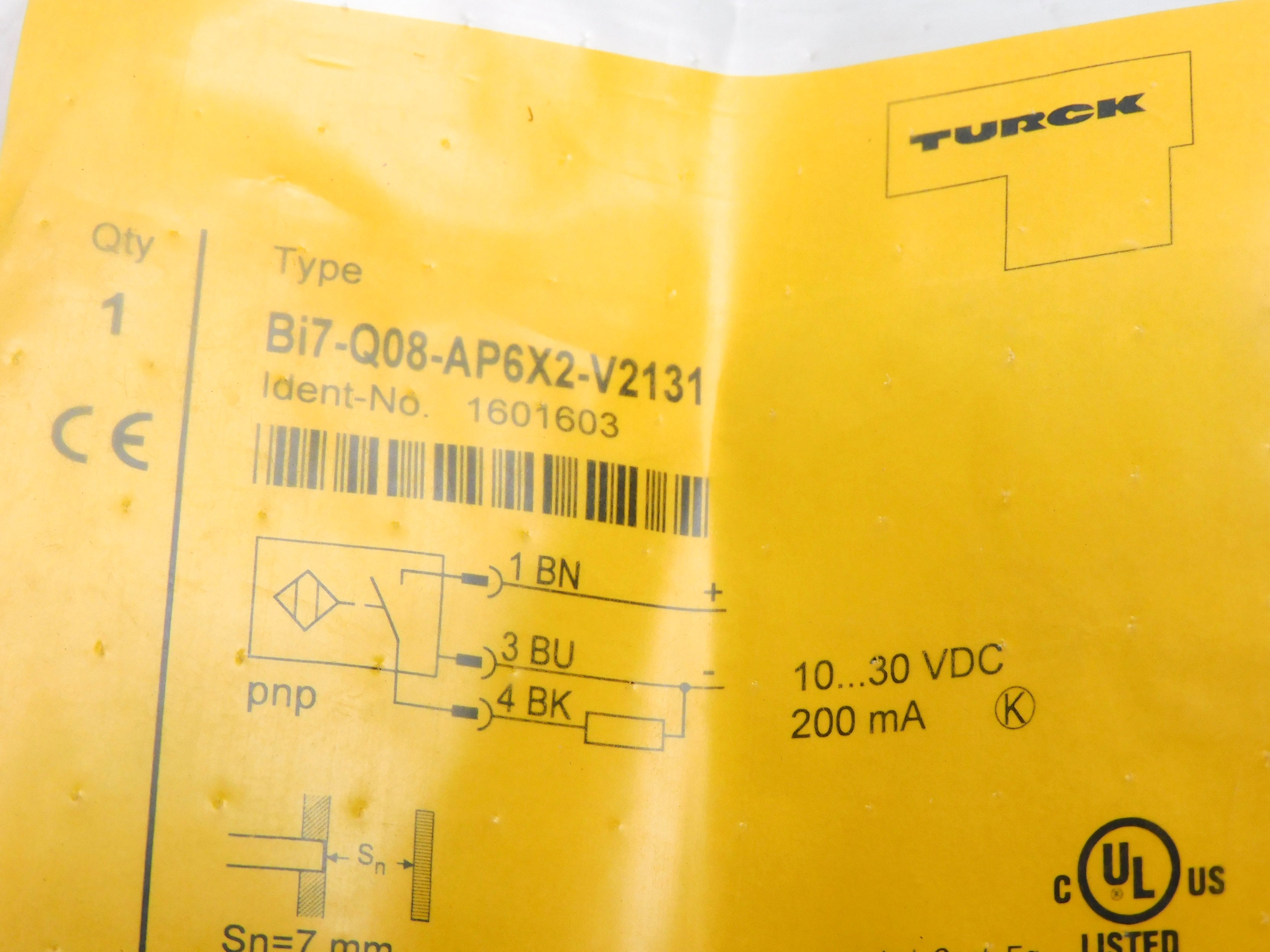 TURCK Bi7-Q08-AP6X2-V2131 7MM NSMP