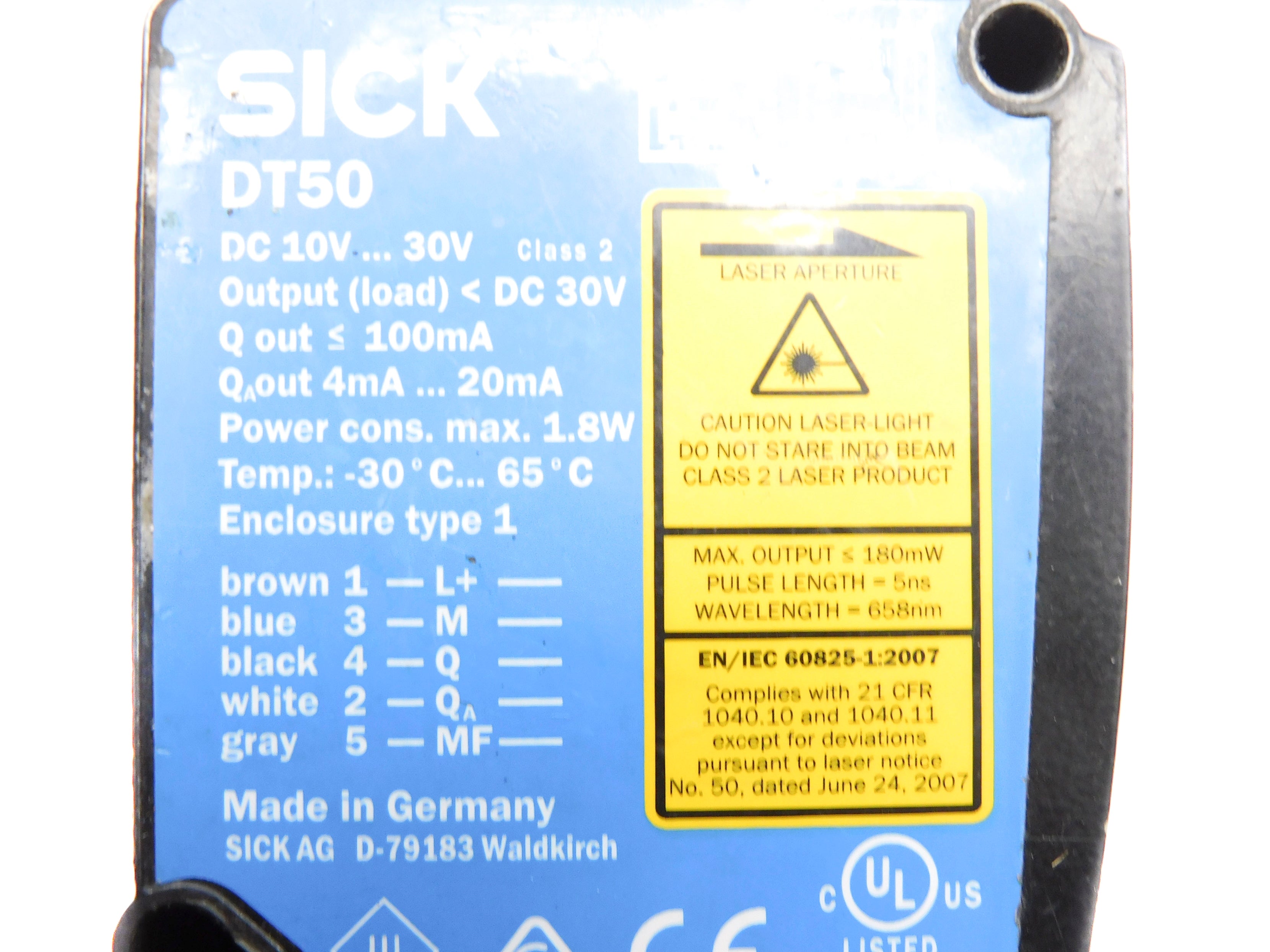 SICK DT50-P1113 (-30/65-DEG C) UNMP