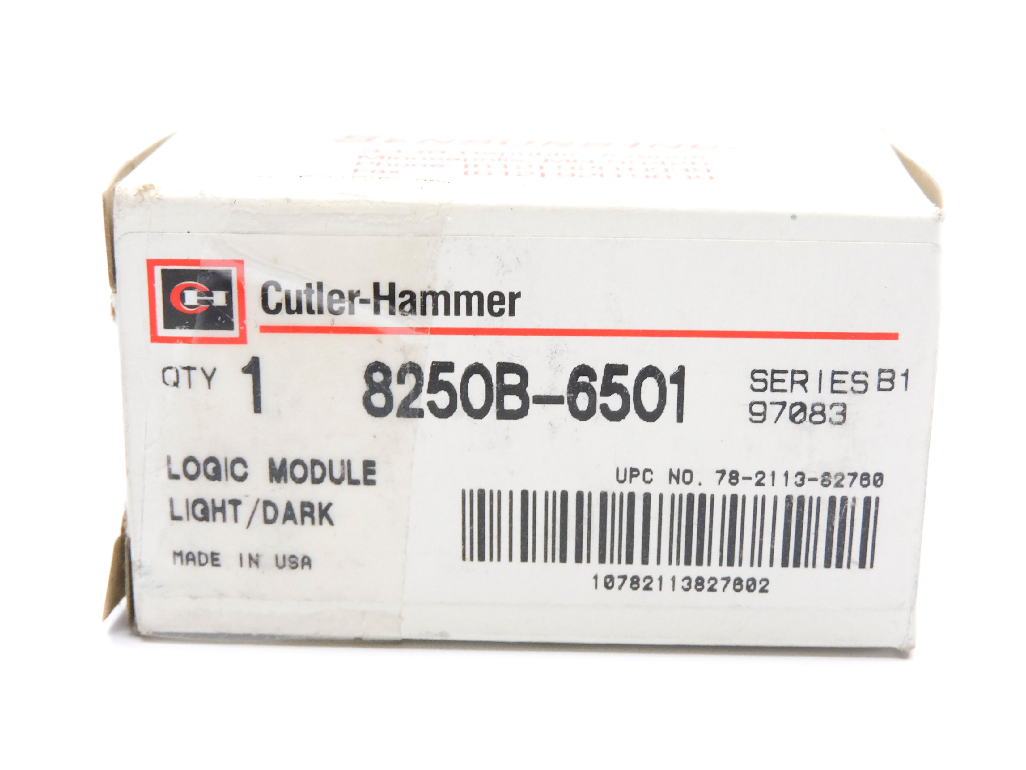CUTLER HAMMER 8250B-6501 SER. B1 NSMP