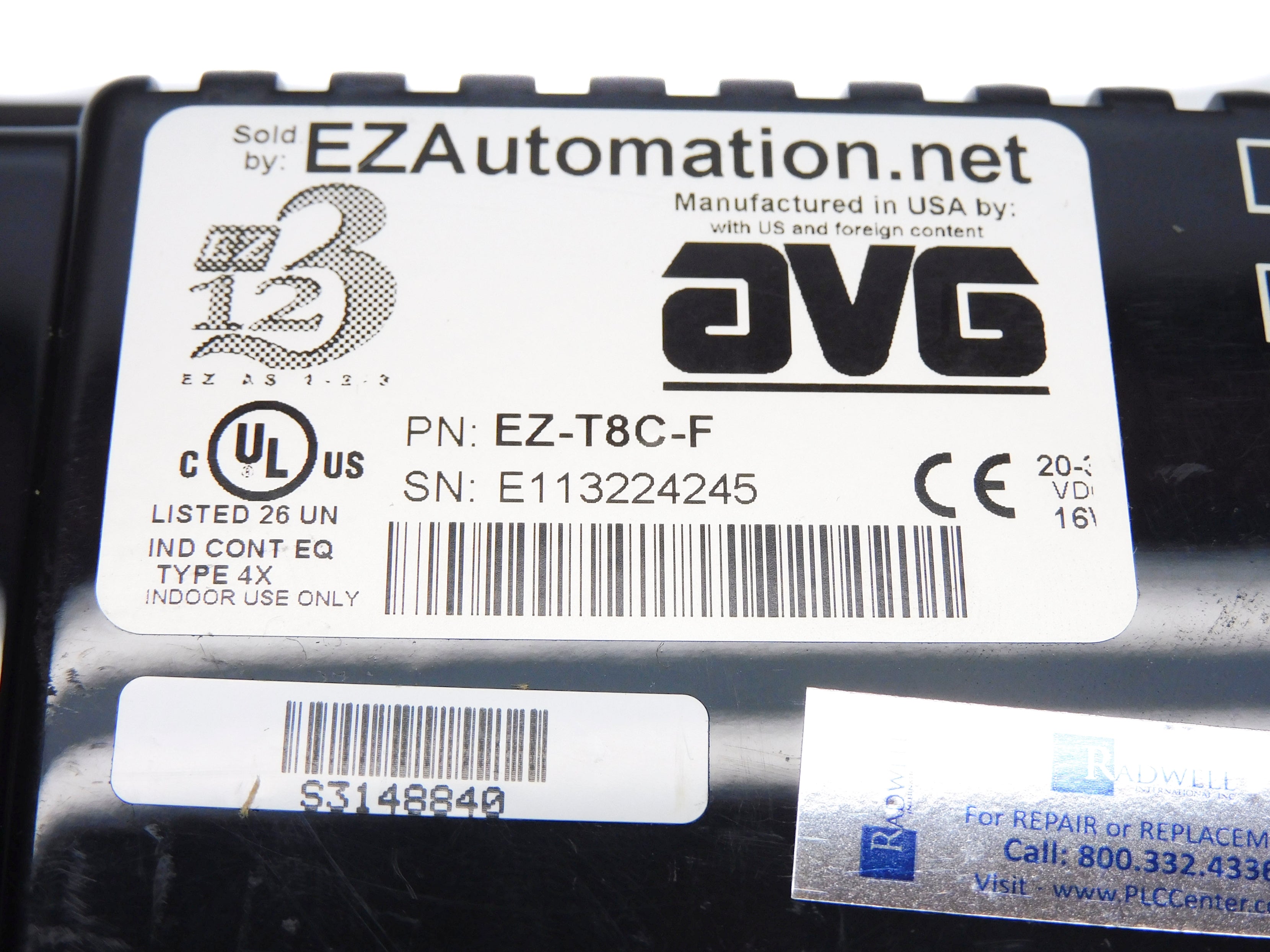EZ AUTOMATION EZ-T8C-F REMAN