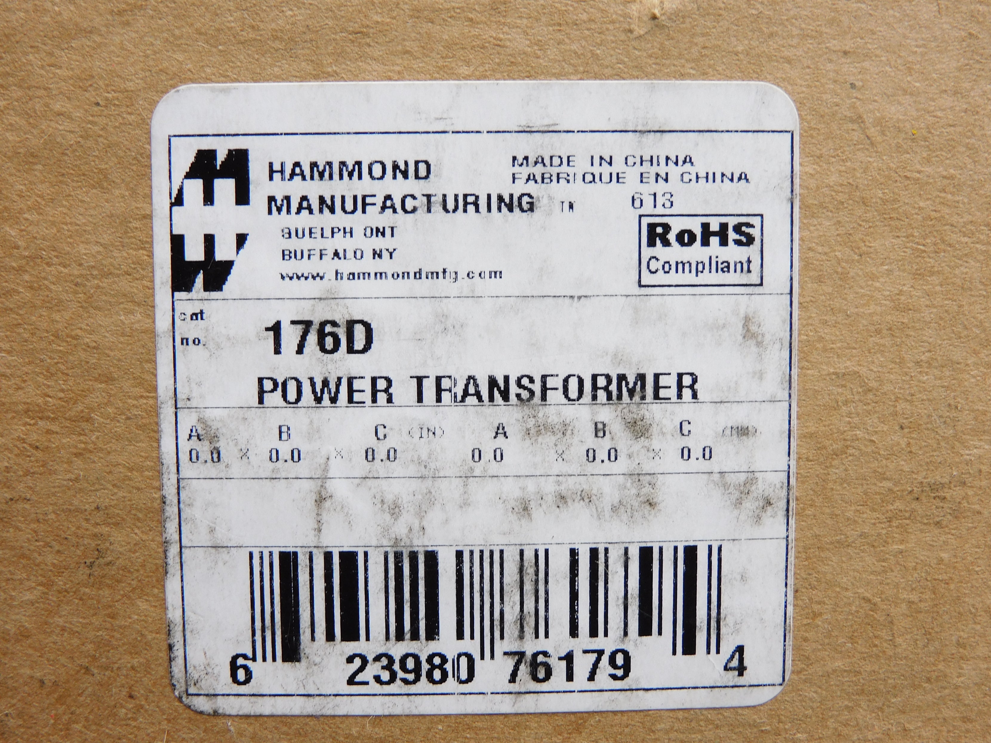 HAMMOND 176D NSMP