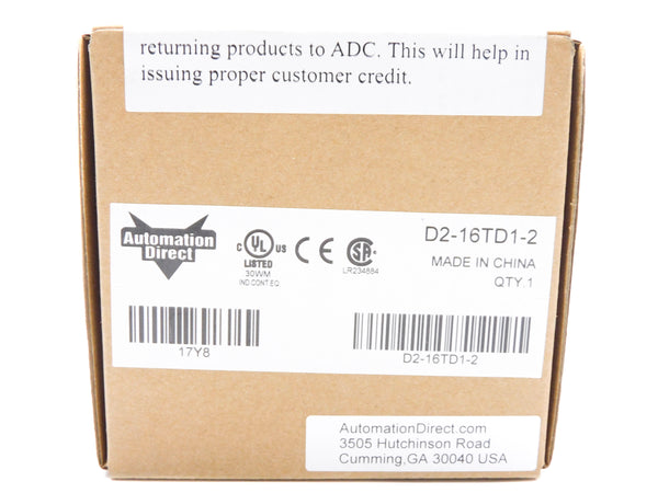 AUTOMATION DIRECT D2-16TD1-2 NSFS