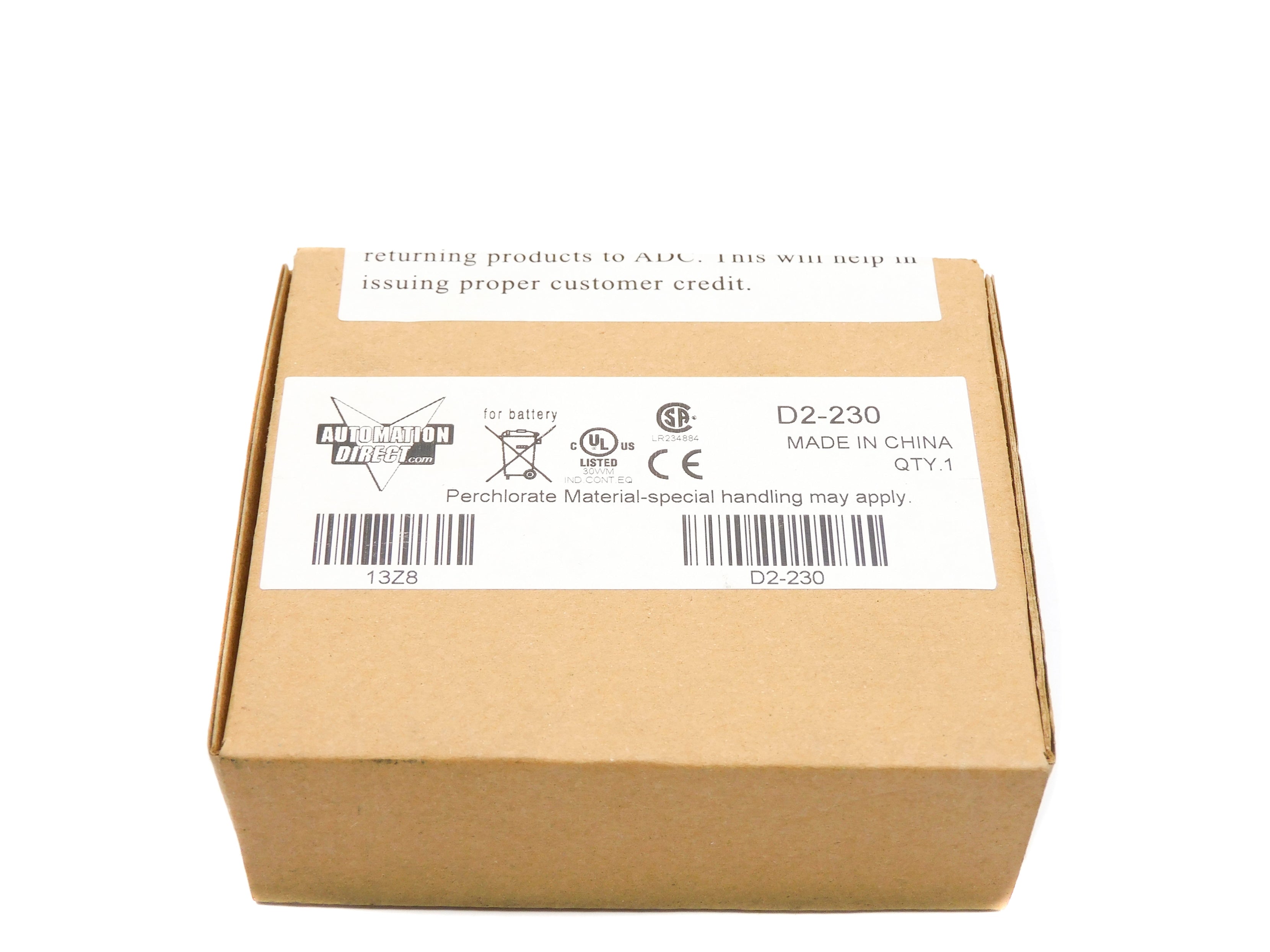 AUTOMATION DIRECT D2-230 NSFS