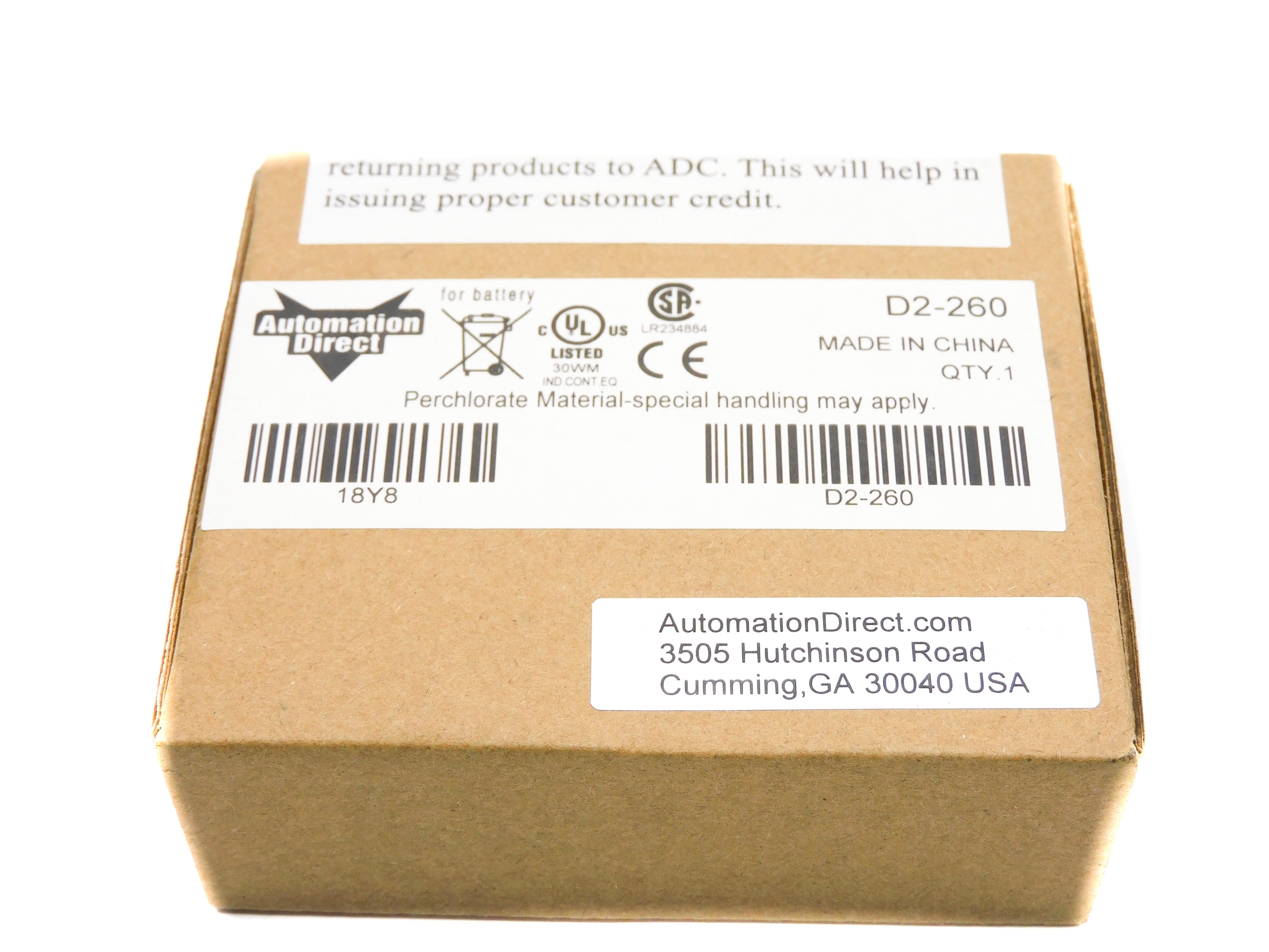 AUTOMATION DIRECT D2-260 NSFS