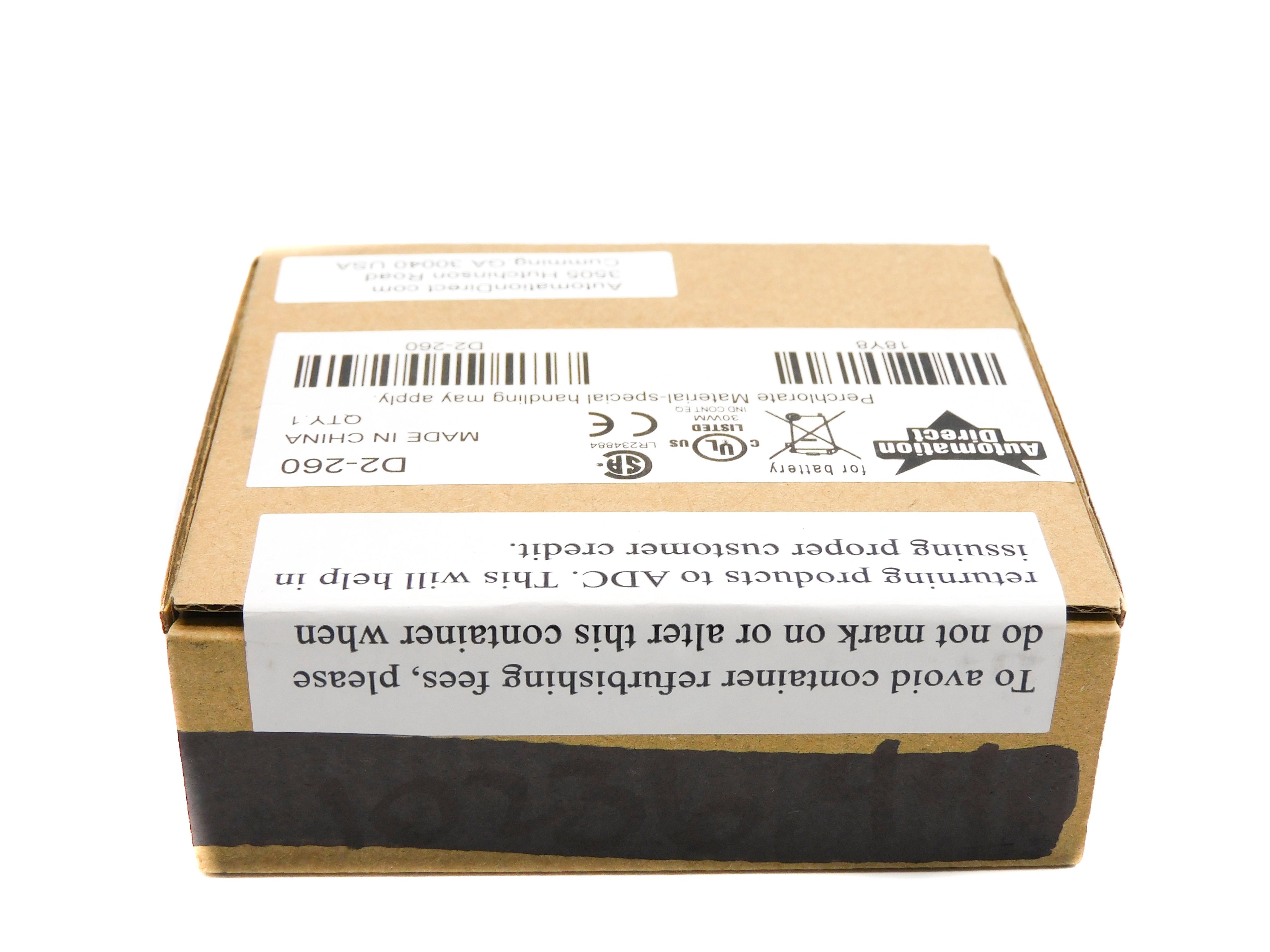 AUTOMATION DIRECT D2-260 NSFS