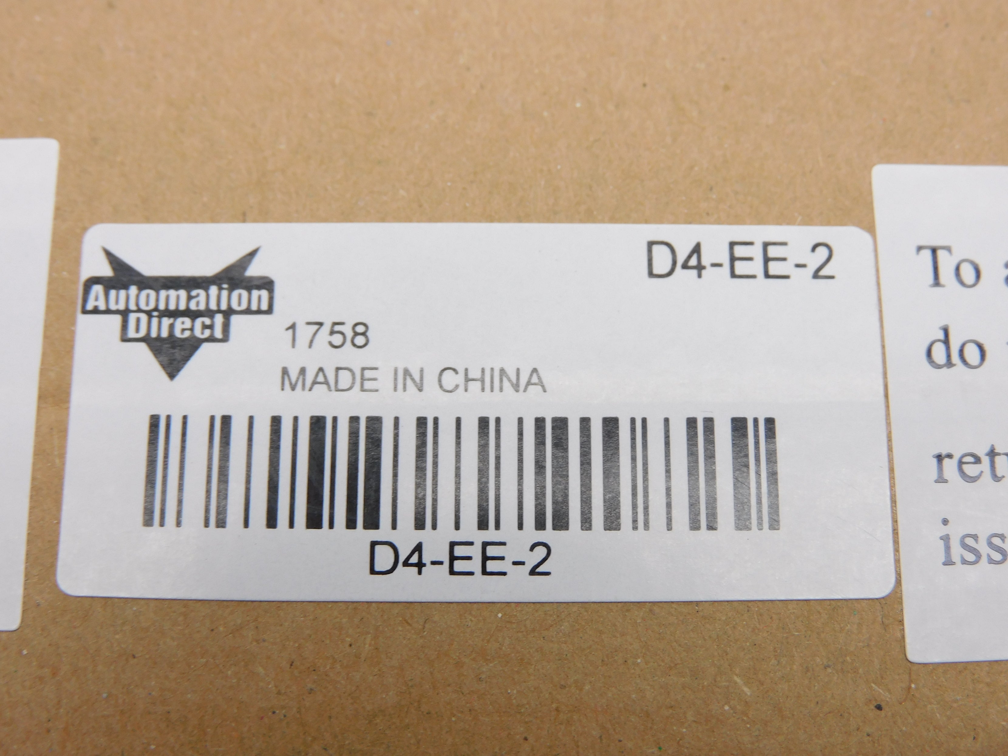 AUTOMATION DIRECT D4-EE-2 NSFS