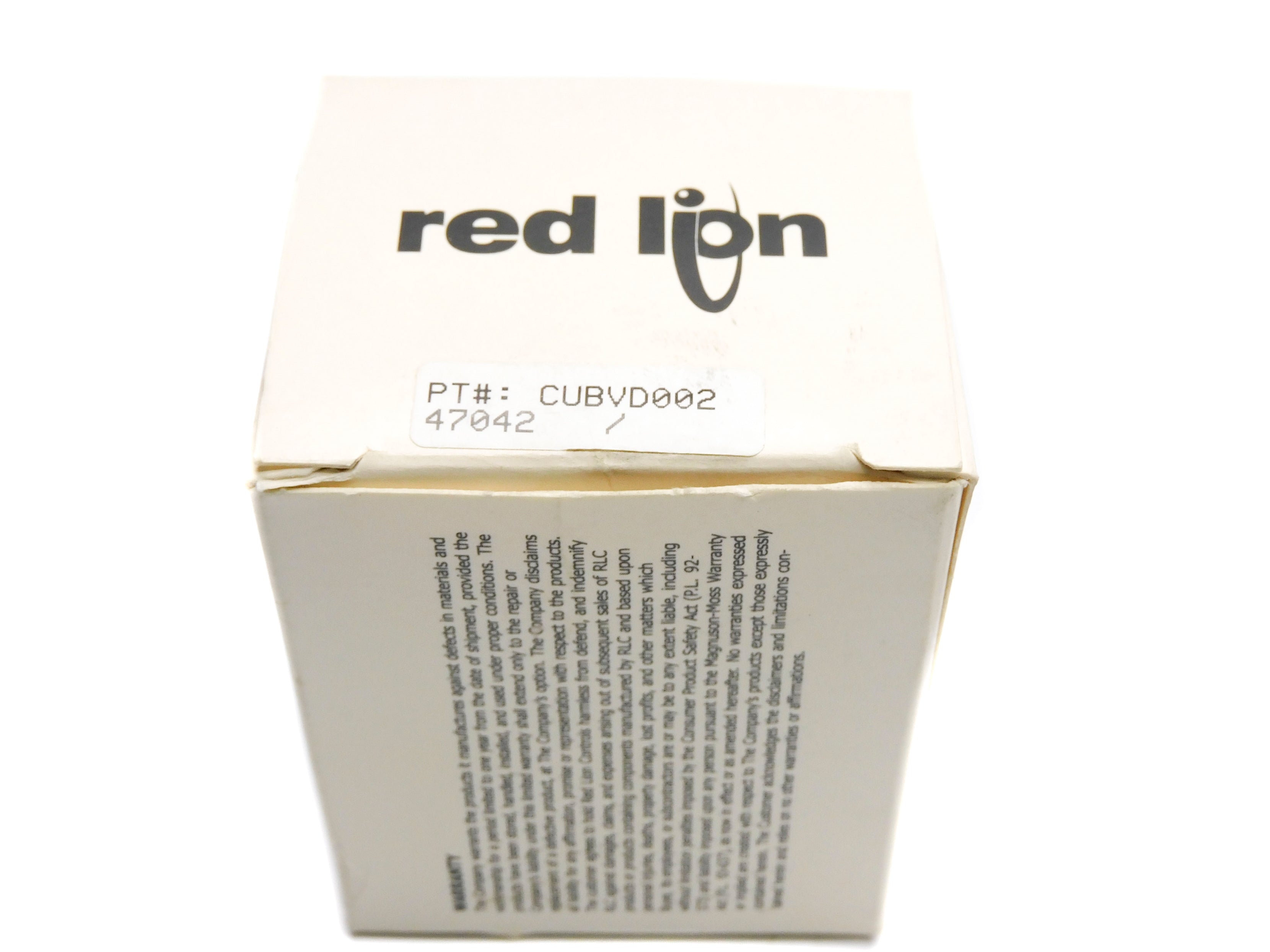 RED LION CONTROLS CUBVD002 NSMP