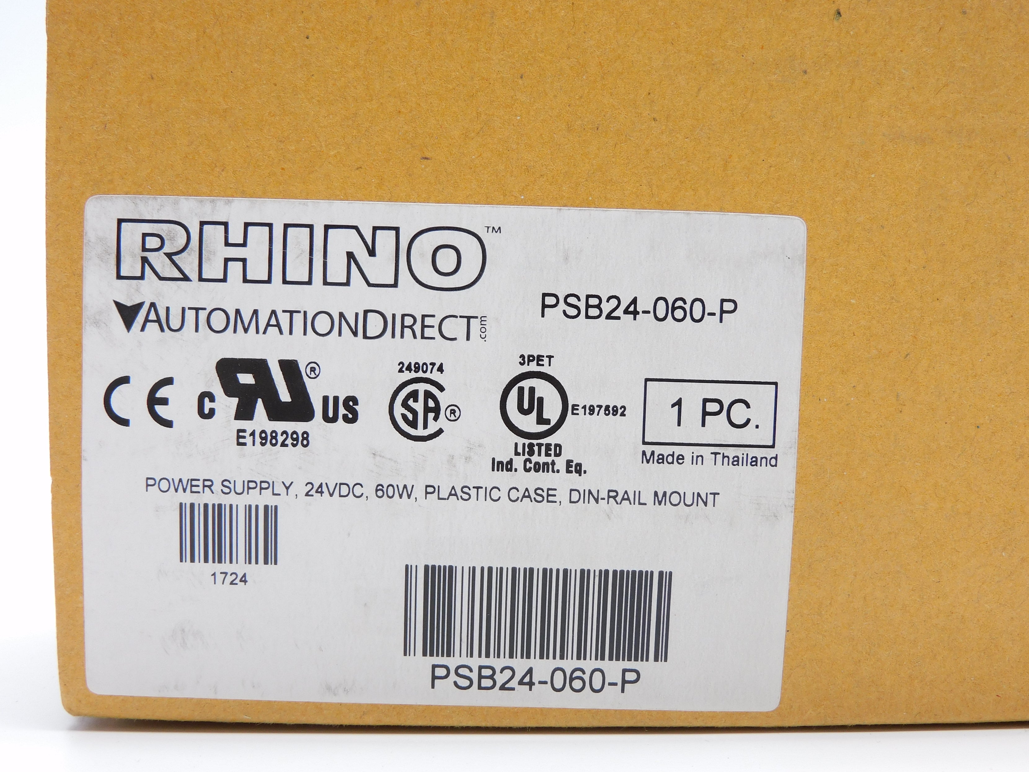 RHINO PSB24-060-P NSMP