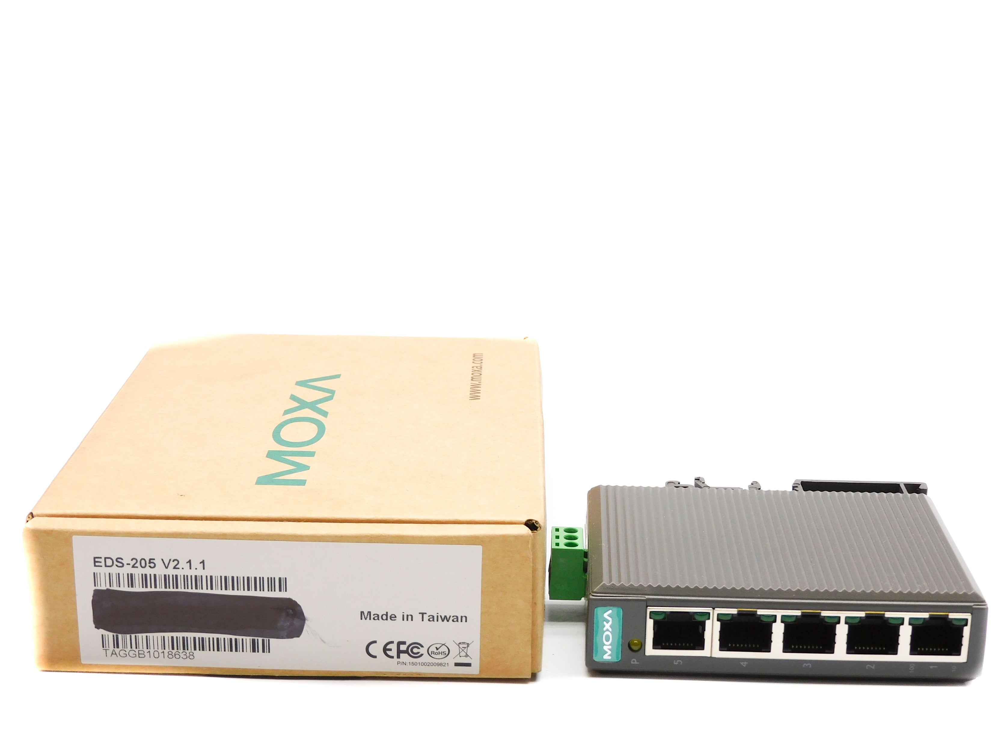 MOXA EDS-205 18-30VAC NSMP