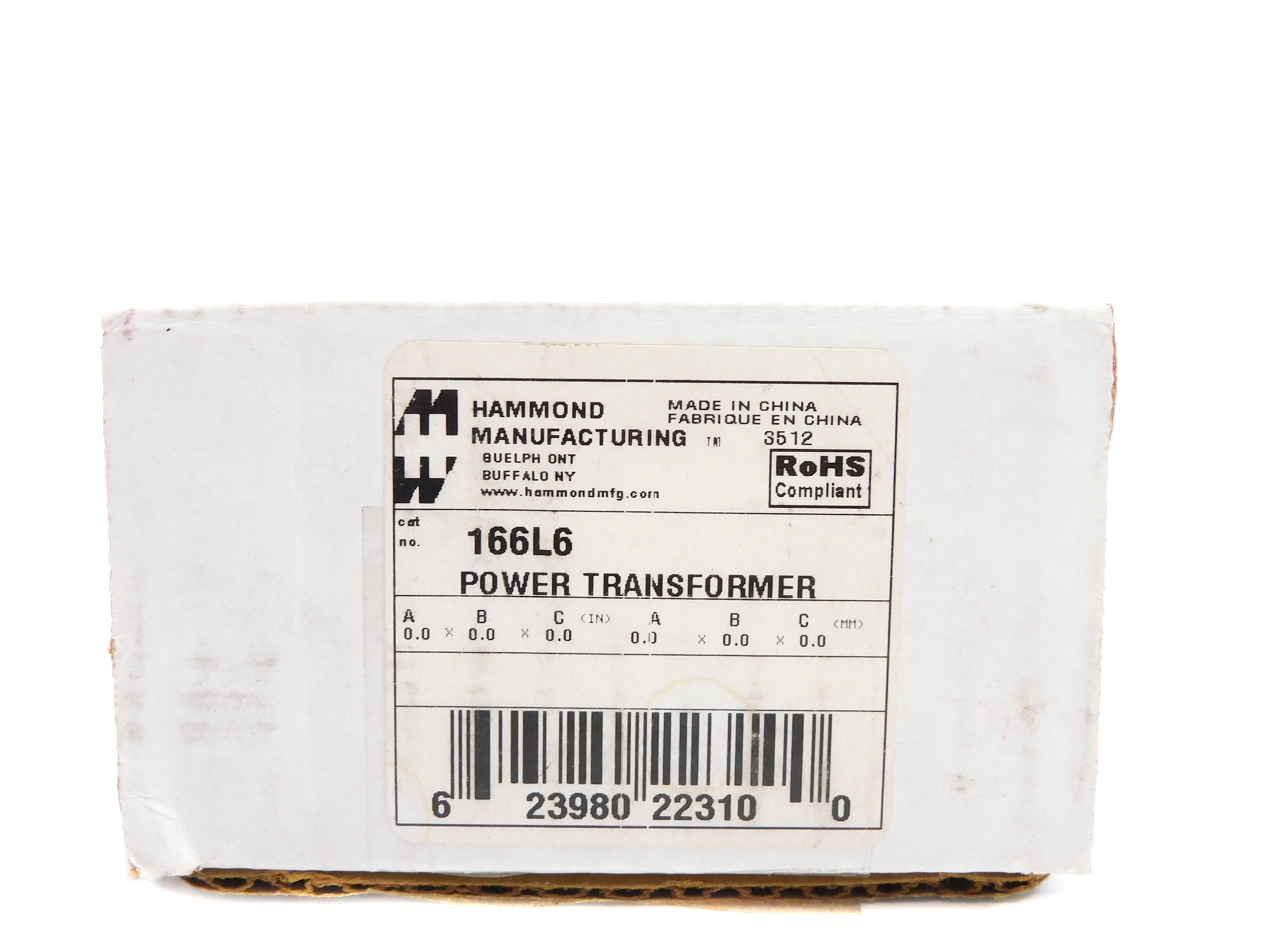 HAMMOND 166L6 NSMP
