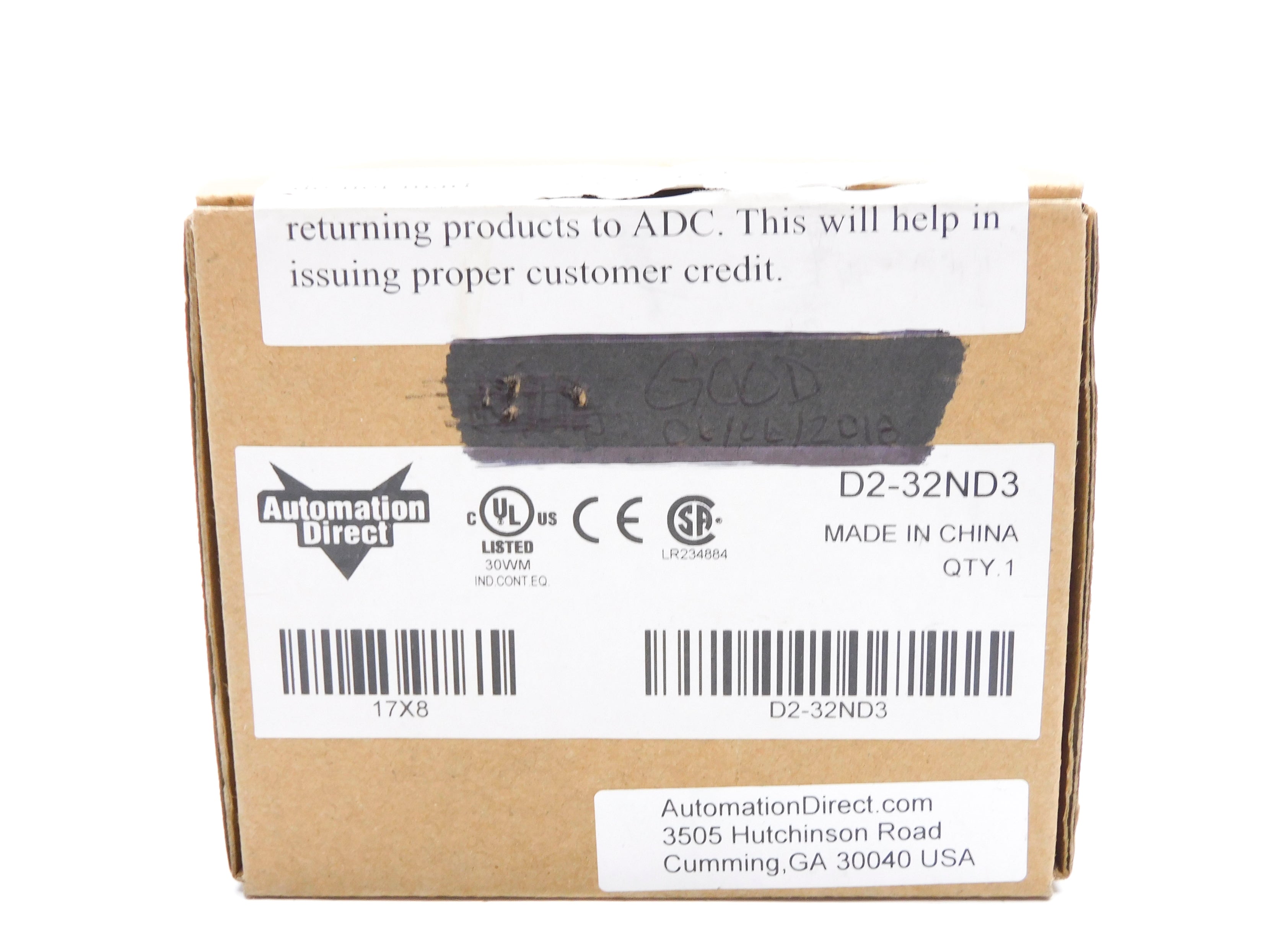 AUTOMATION DIRECT D2-32ND3 NSMP
