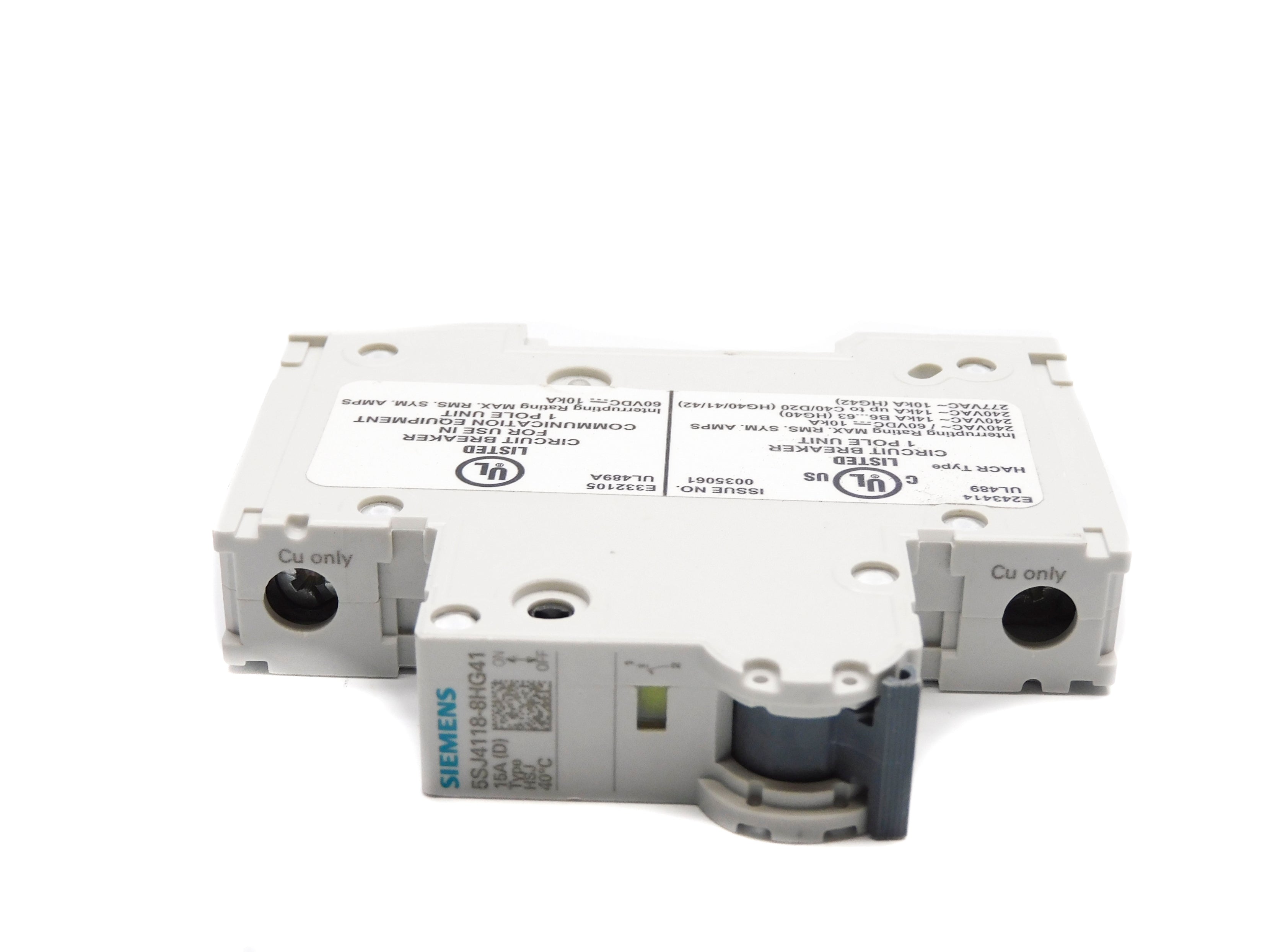 SIEMENS 5SJ4118-8HG41 15A 230V NSNP