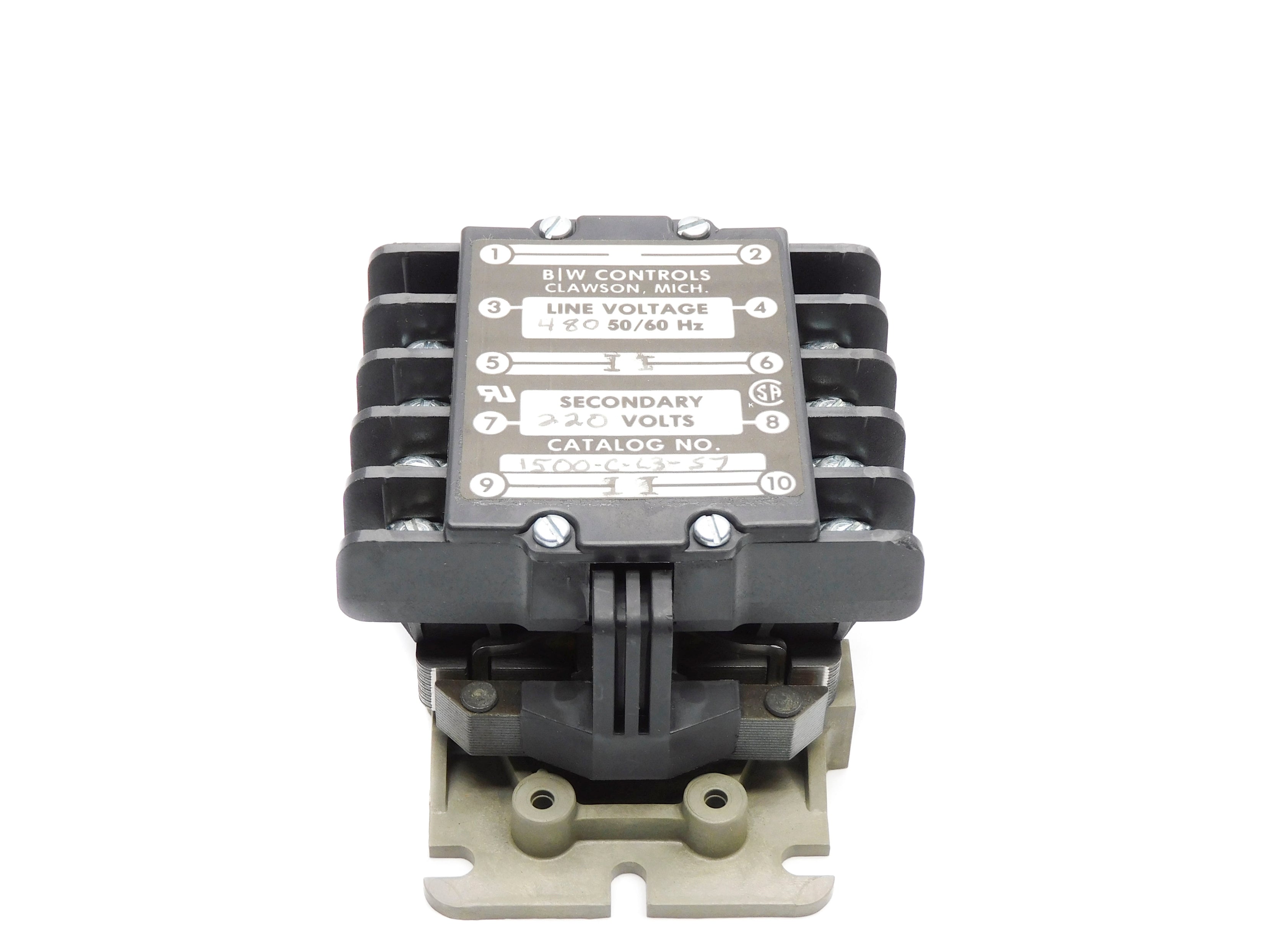 B/W CONTROLS 1500-C-L3-S7 480/220V NSNP