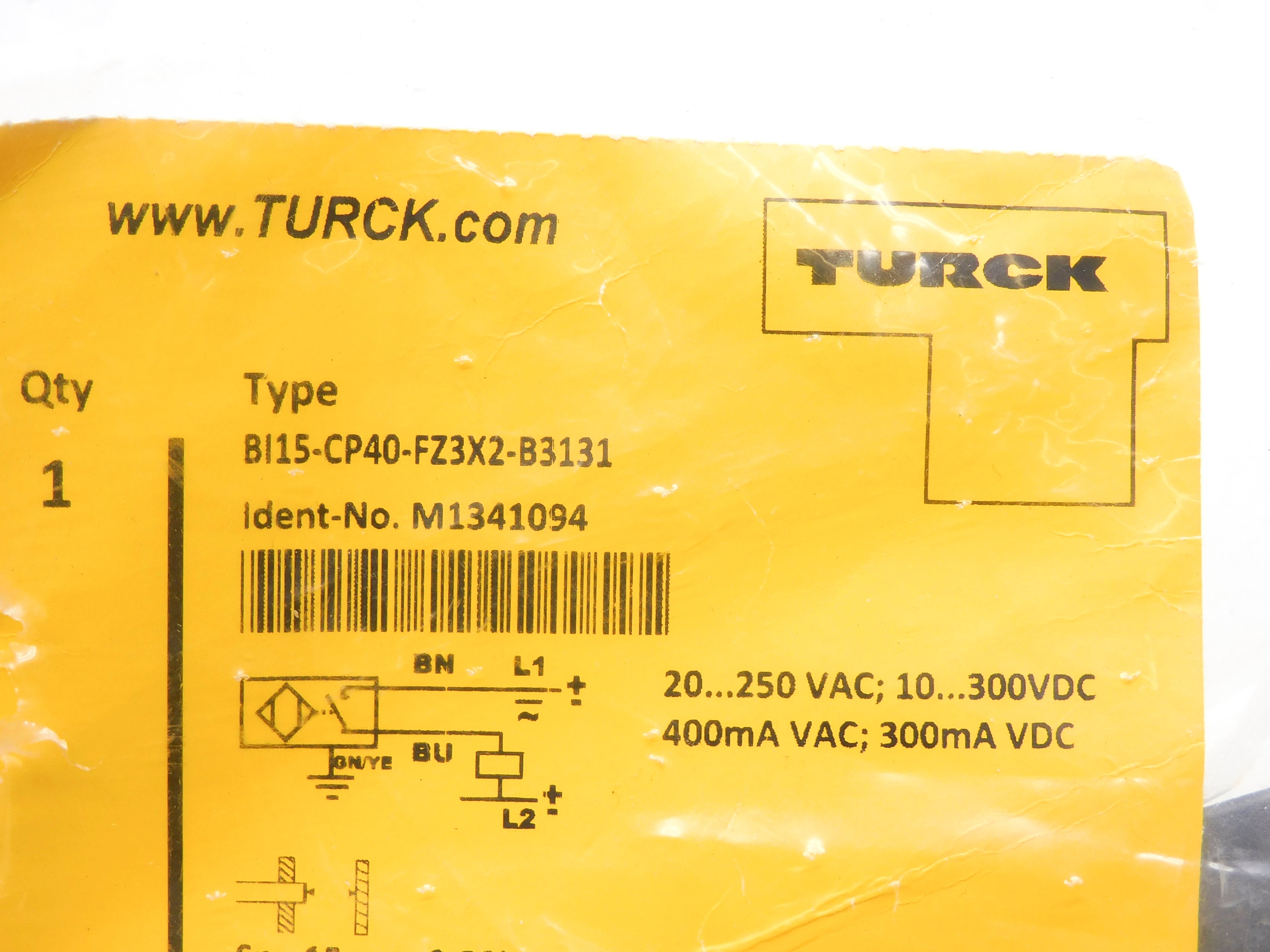 TURCK BI15-CP40-FZ3X2-B3131 NSMP