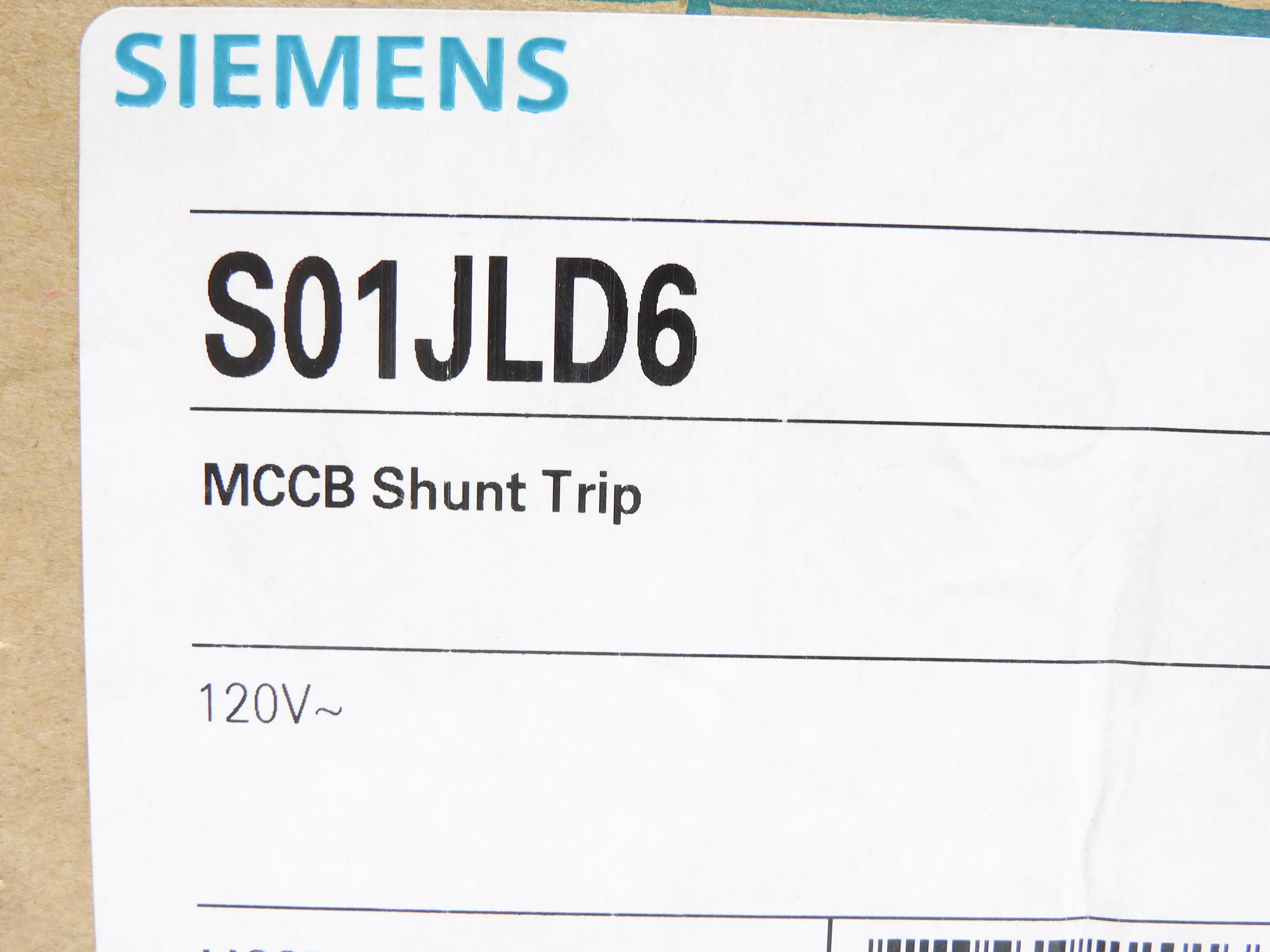 SIEMENS S01JLD6 SER. A NSMP