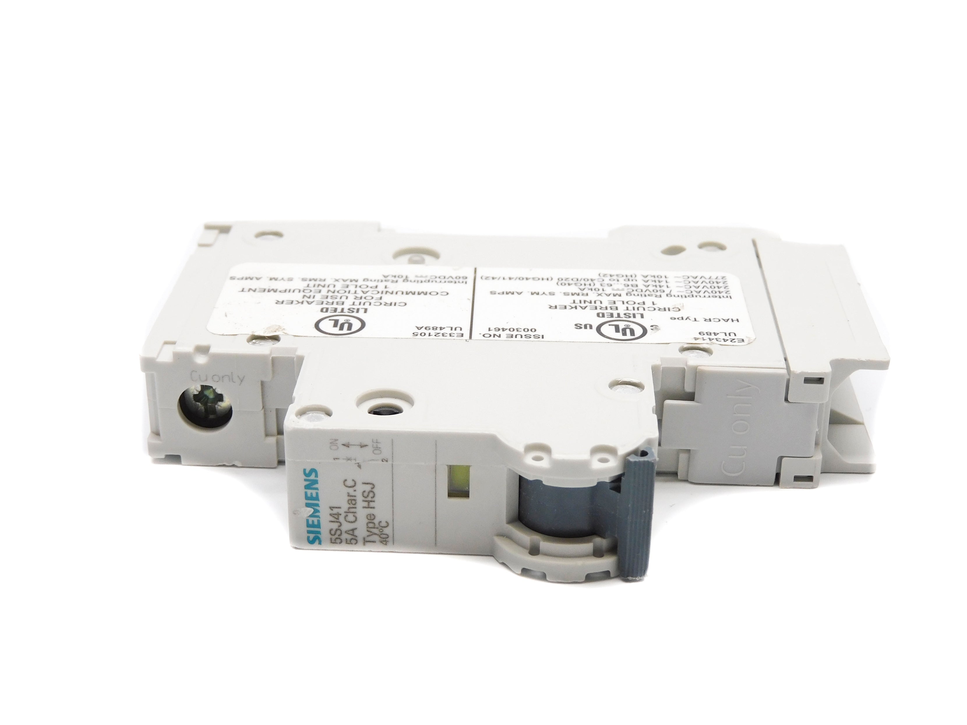 SIEMENS 5SJ4111-7HG41 5A 230V NSNP