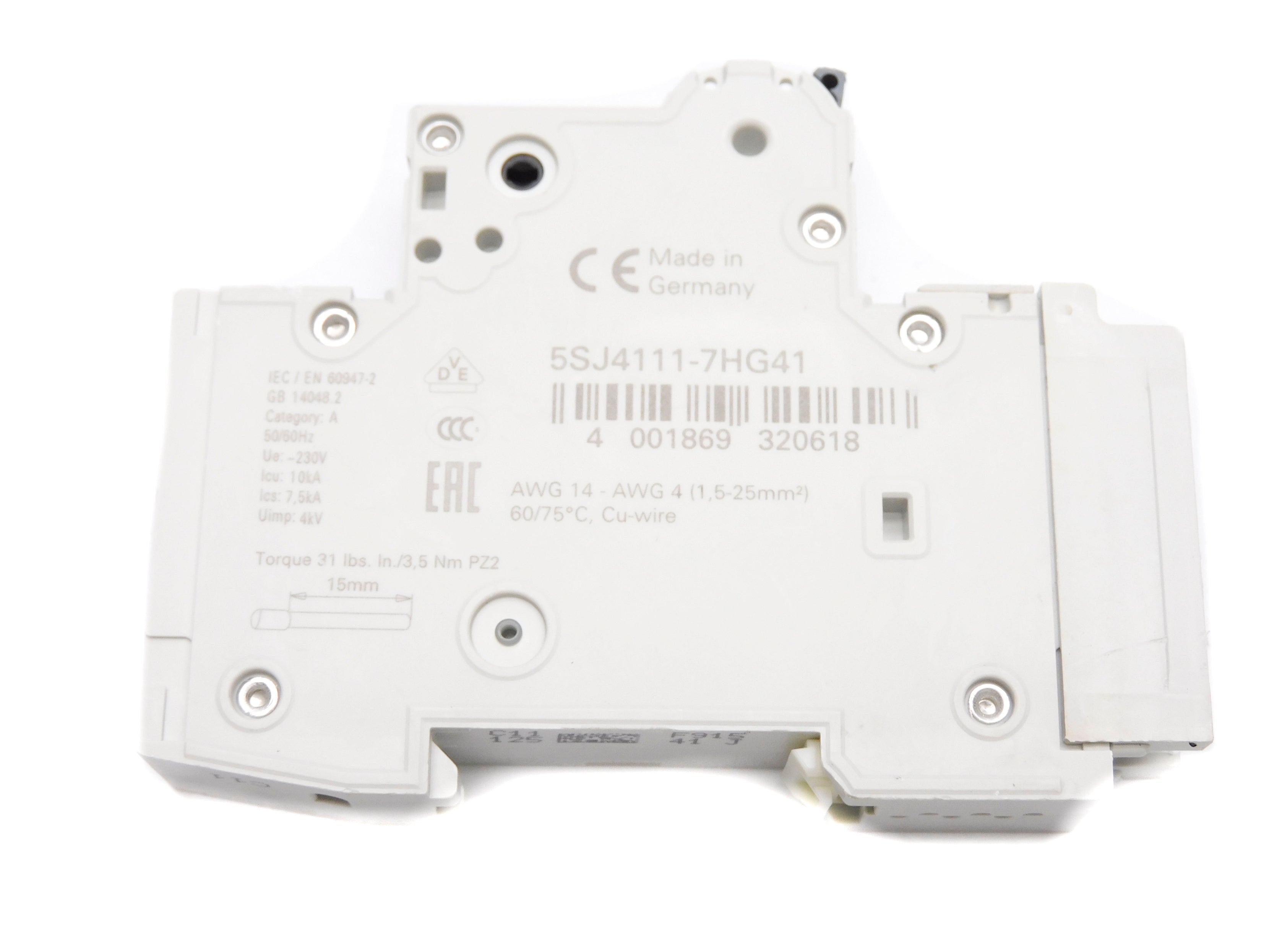 SIEMENS 5SJ4111-7HG41 5A 230V NSNP