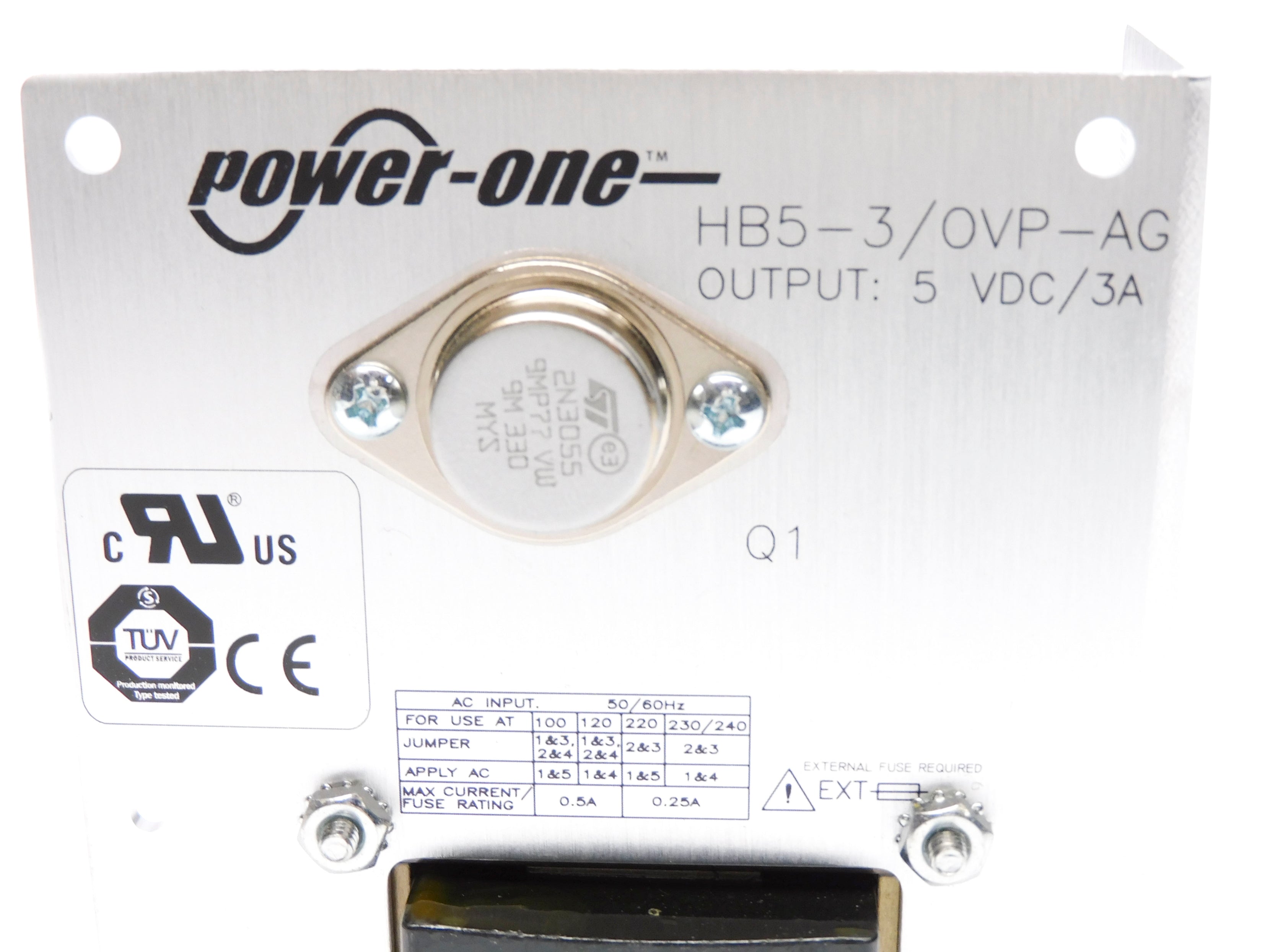 POWER ONE HB5-3/OVP-AG NSMP