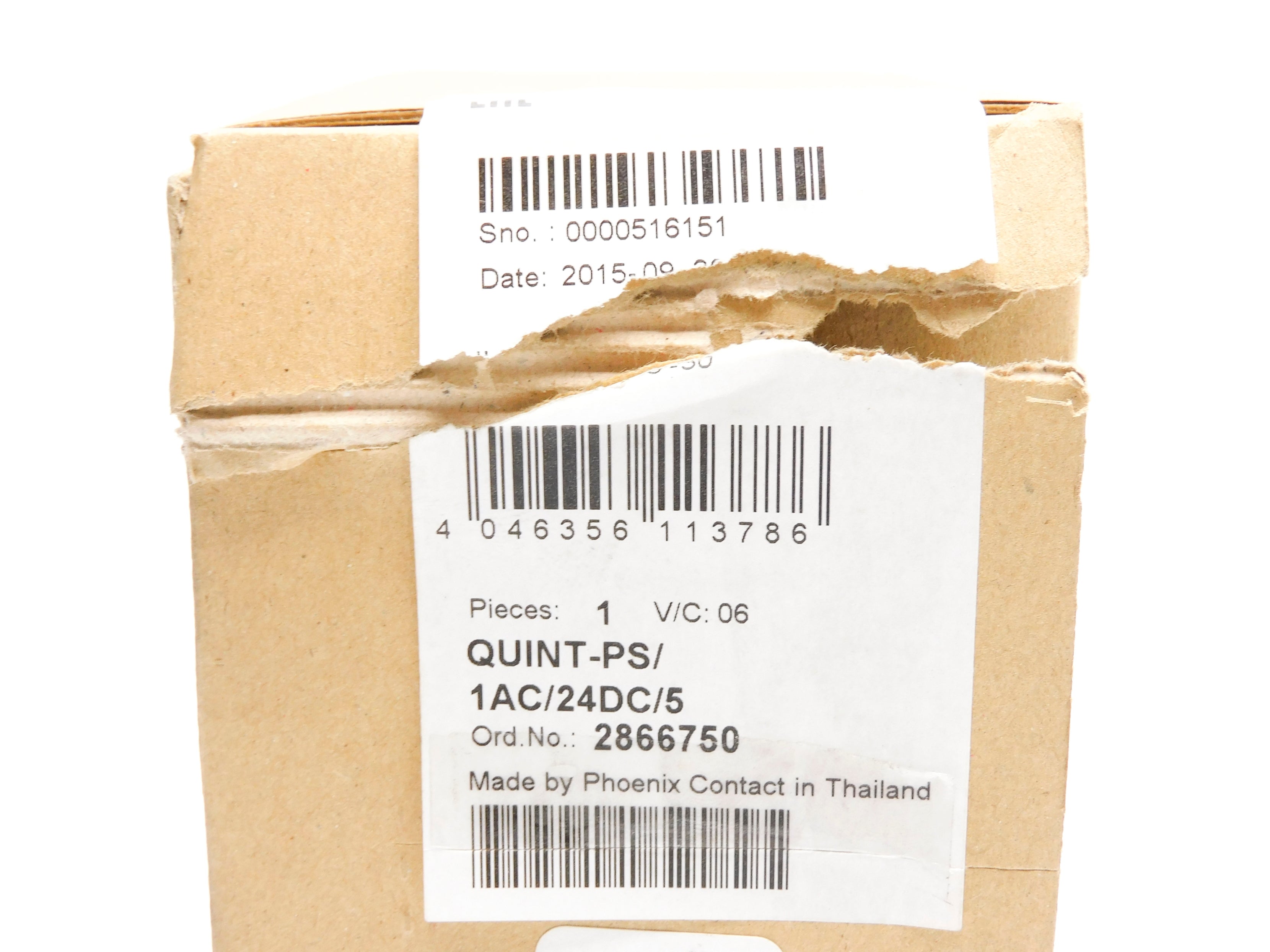 PHOENIX CONTACT QUINT-PS/1AC/24DC/5 NSMP