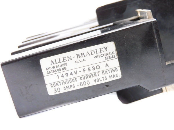 ALLEN BRADLEY 1494V-FS30 SER. A UNMP