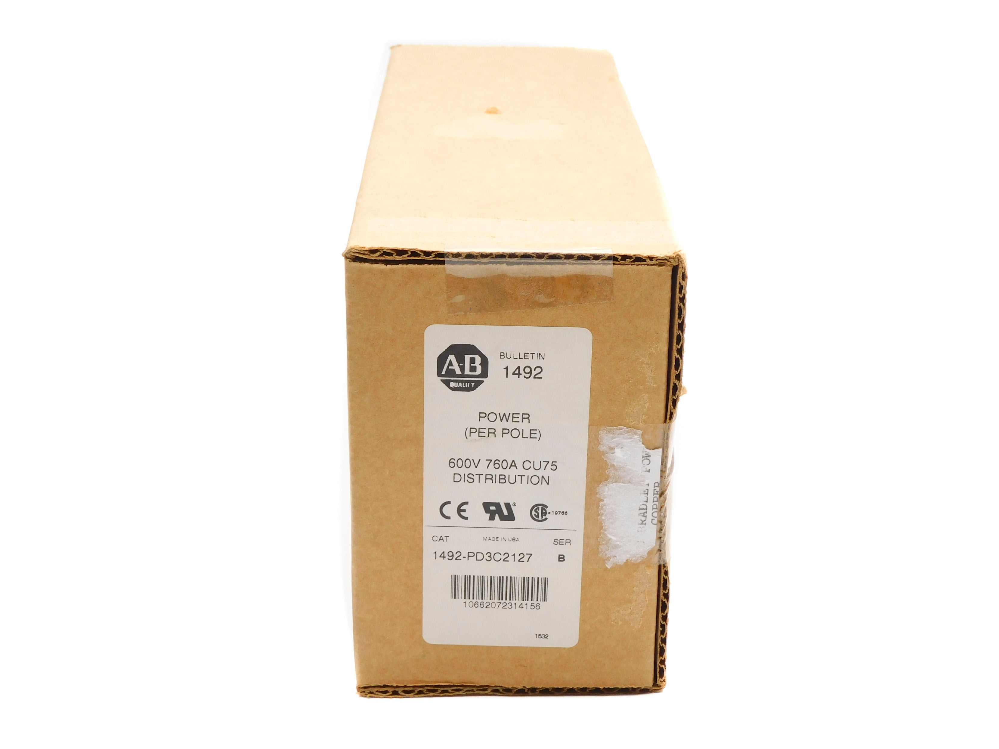 ALLEN BRADLEY 1492-PD3C2127 SER. B (BR/WH) NSFS