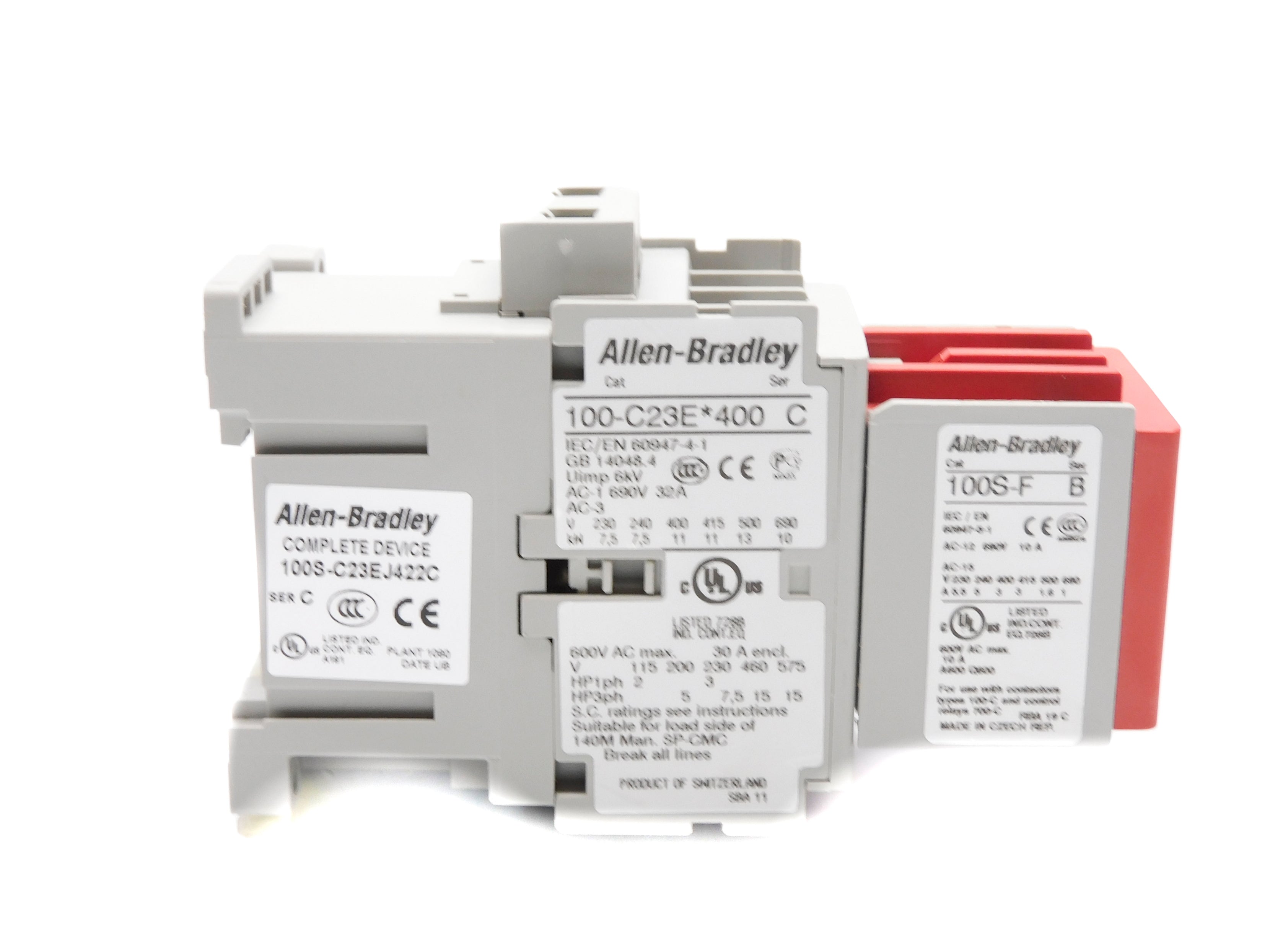 ALLEN BRADLEY 100S-C23EJ422C SER. C 24VDC (BR/WH) NSMP