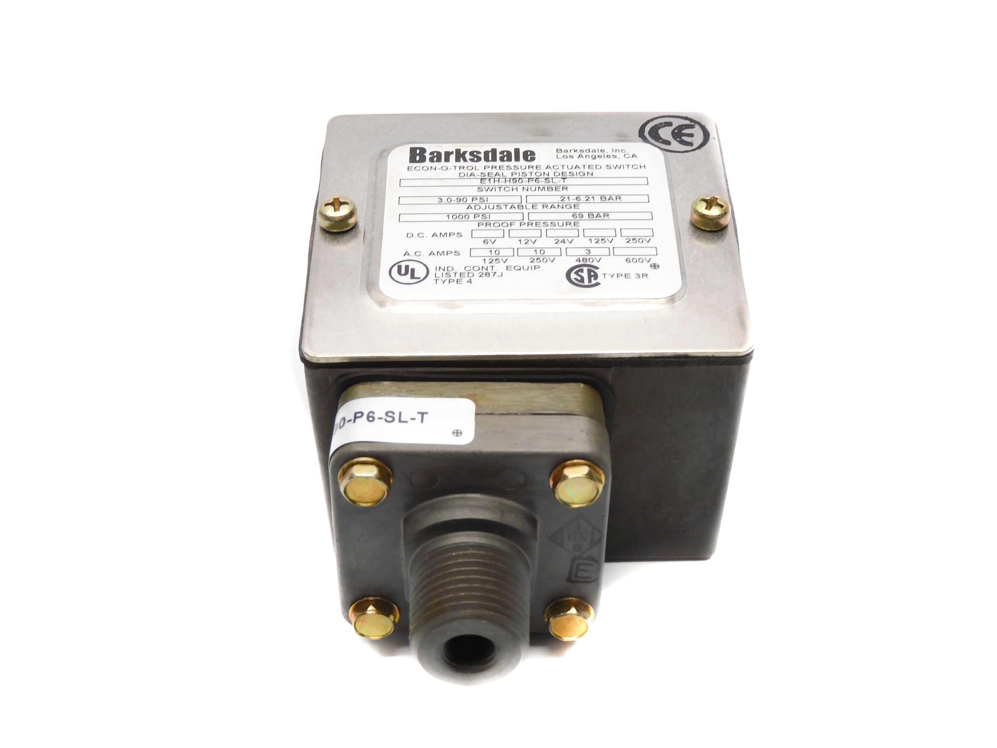 BARKSDALE E1H-H90-P6-SL-T NSMP