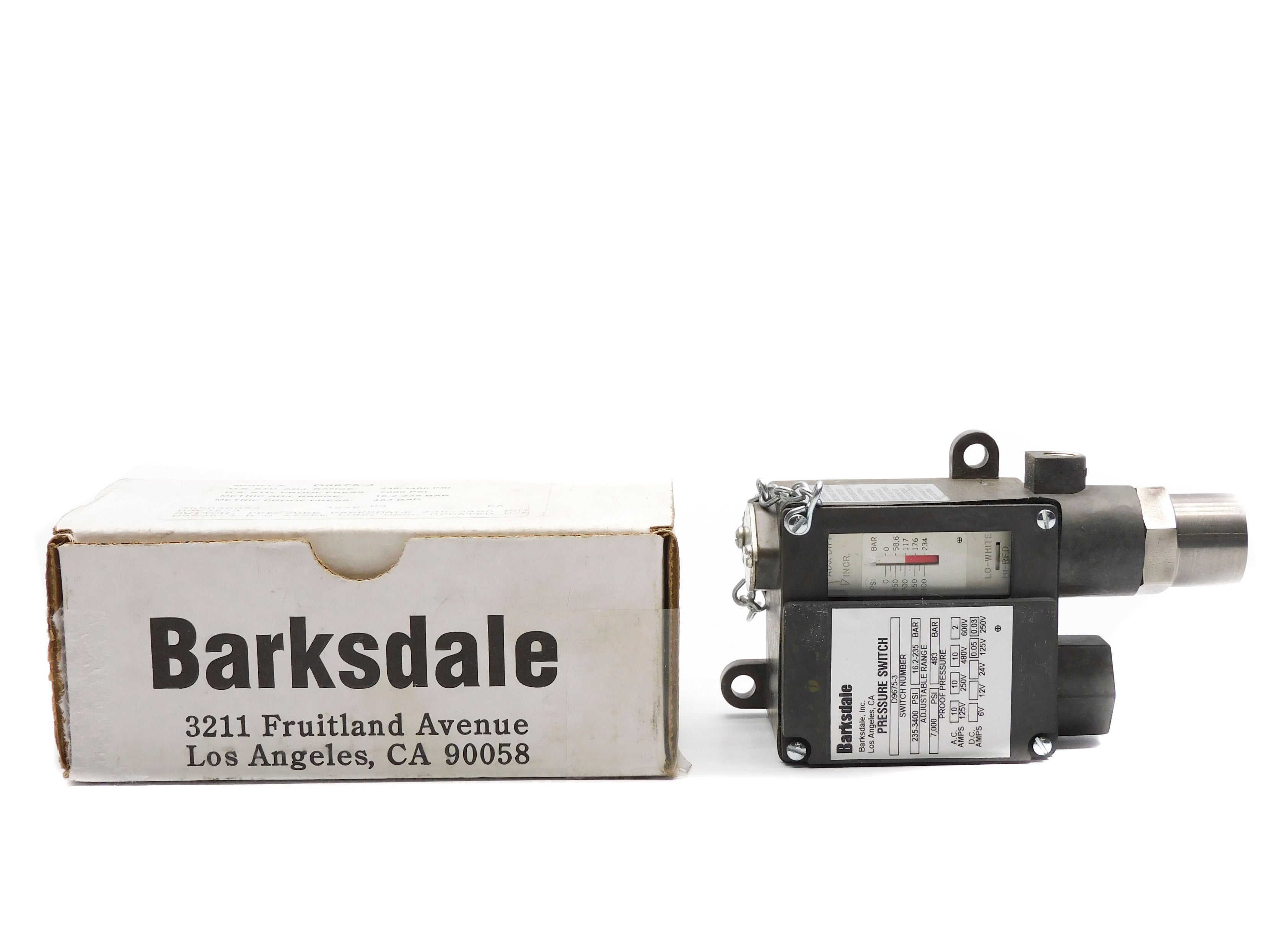 BARKSDALE D9675-3 NSMP