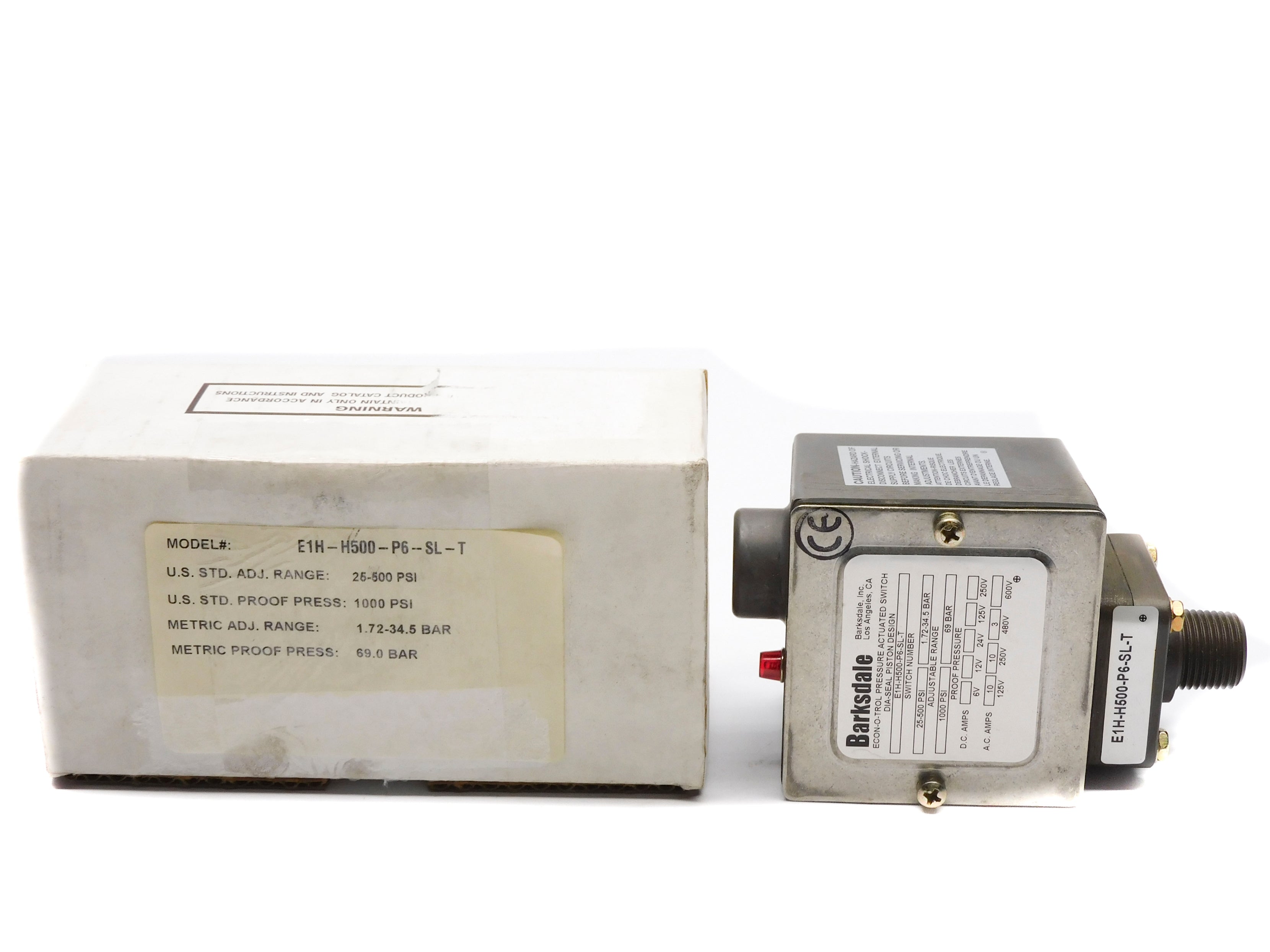 BARKSDALE E1H-H500-P6-SL-T NSMP