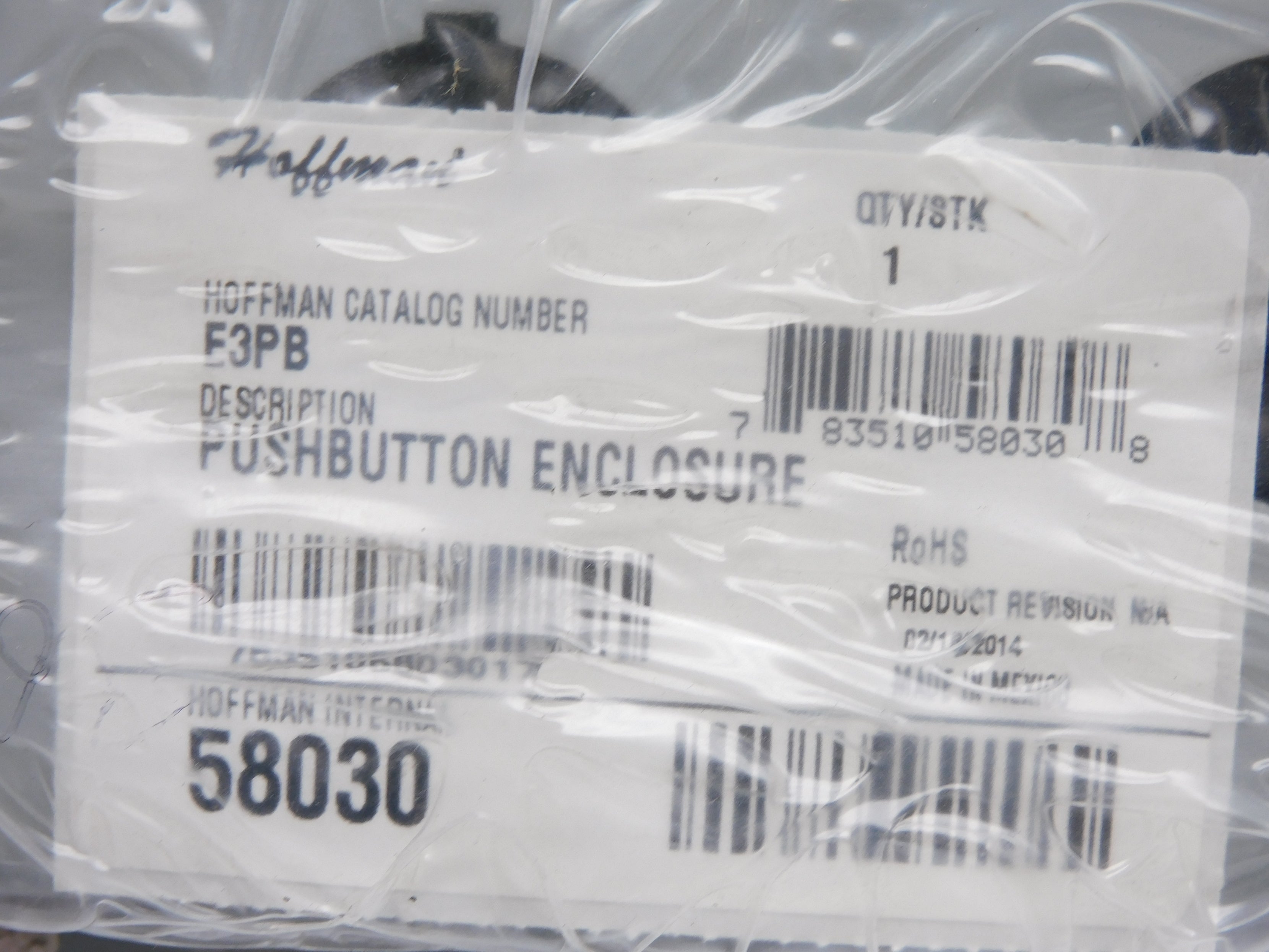 HOFFMAN E3PB 58030 NSMP