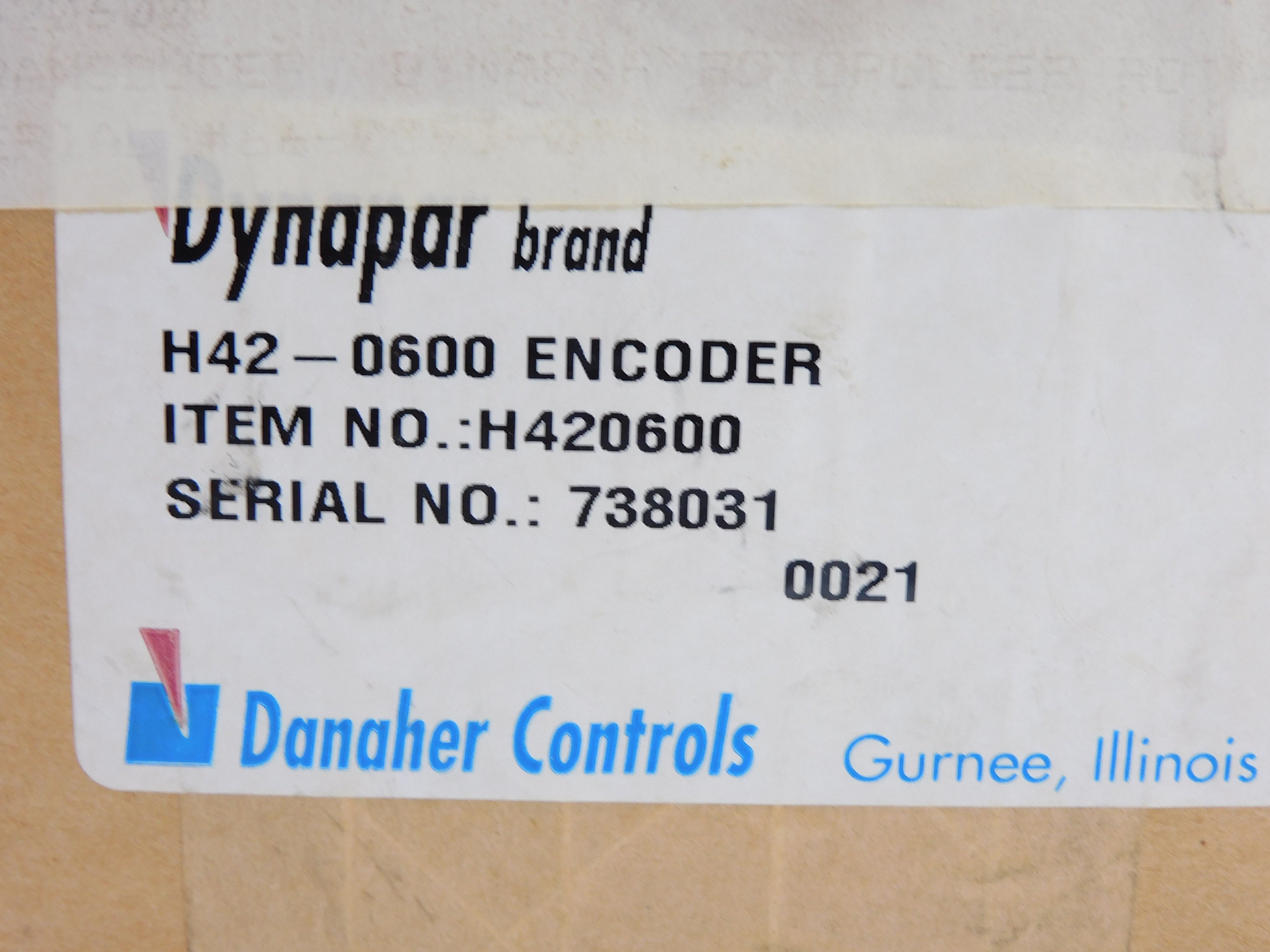 DYNAPAR H42-0600 NSMP