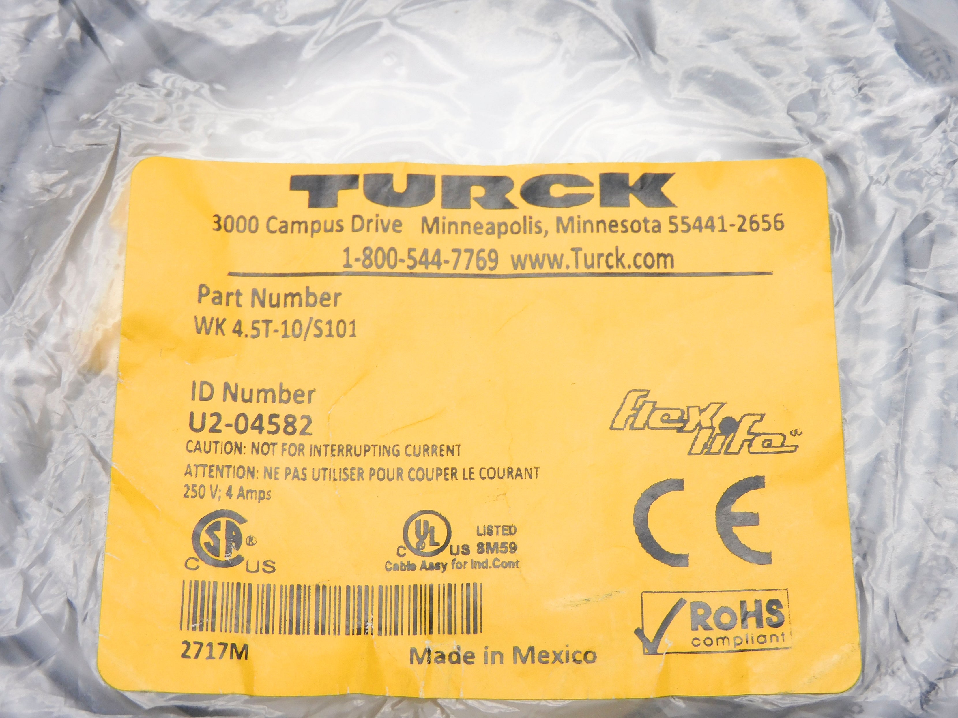 TURCK WK4.5T-10/S101 NSMP
