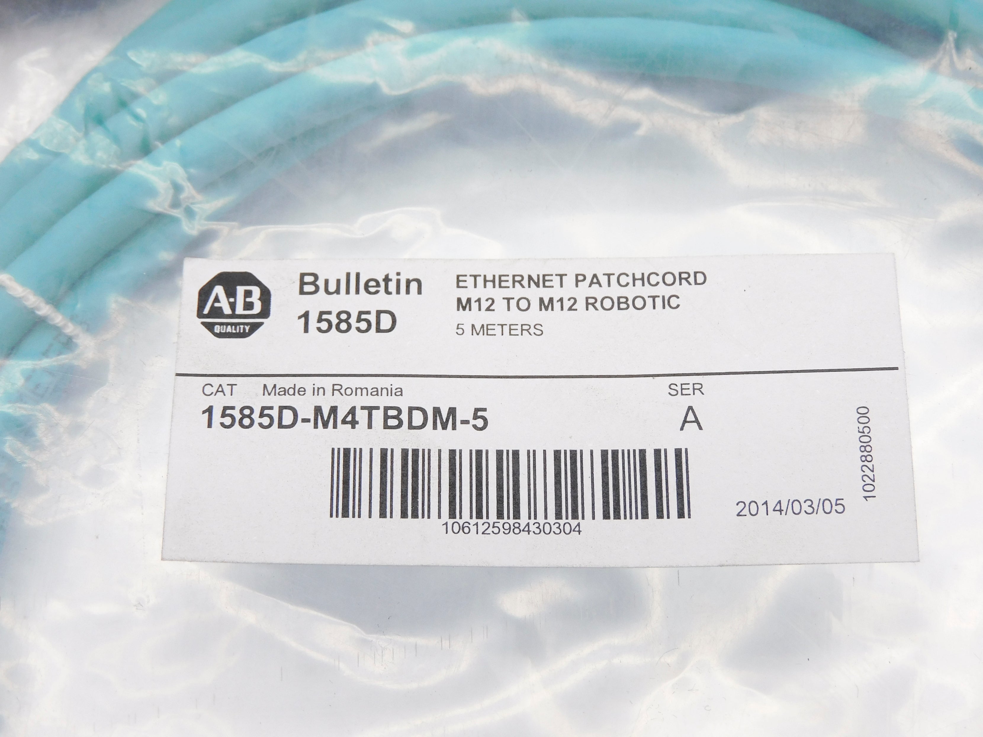 ALLEN BRADLEY 1585D-M4TBDM-5 SER. A NSMP