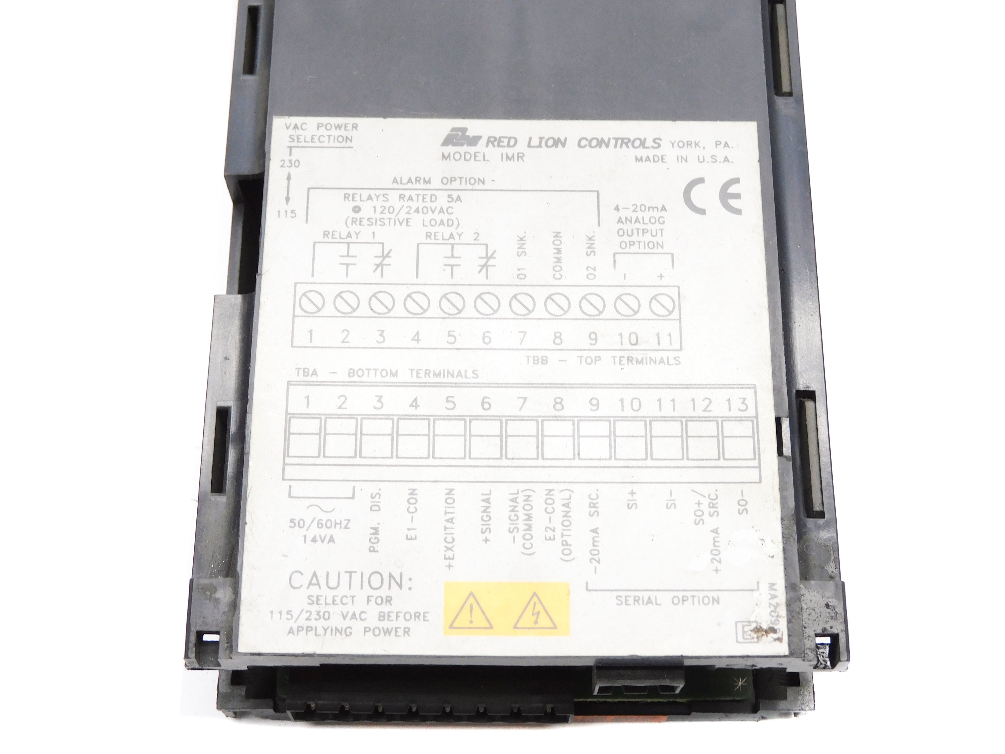 RED LION CONTROLS IMR02163 UNMP