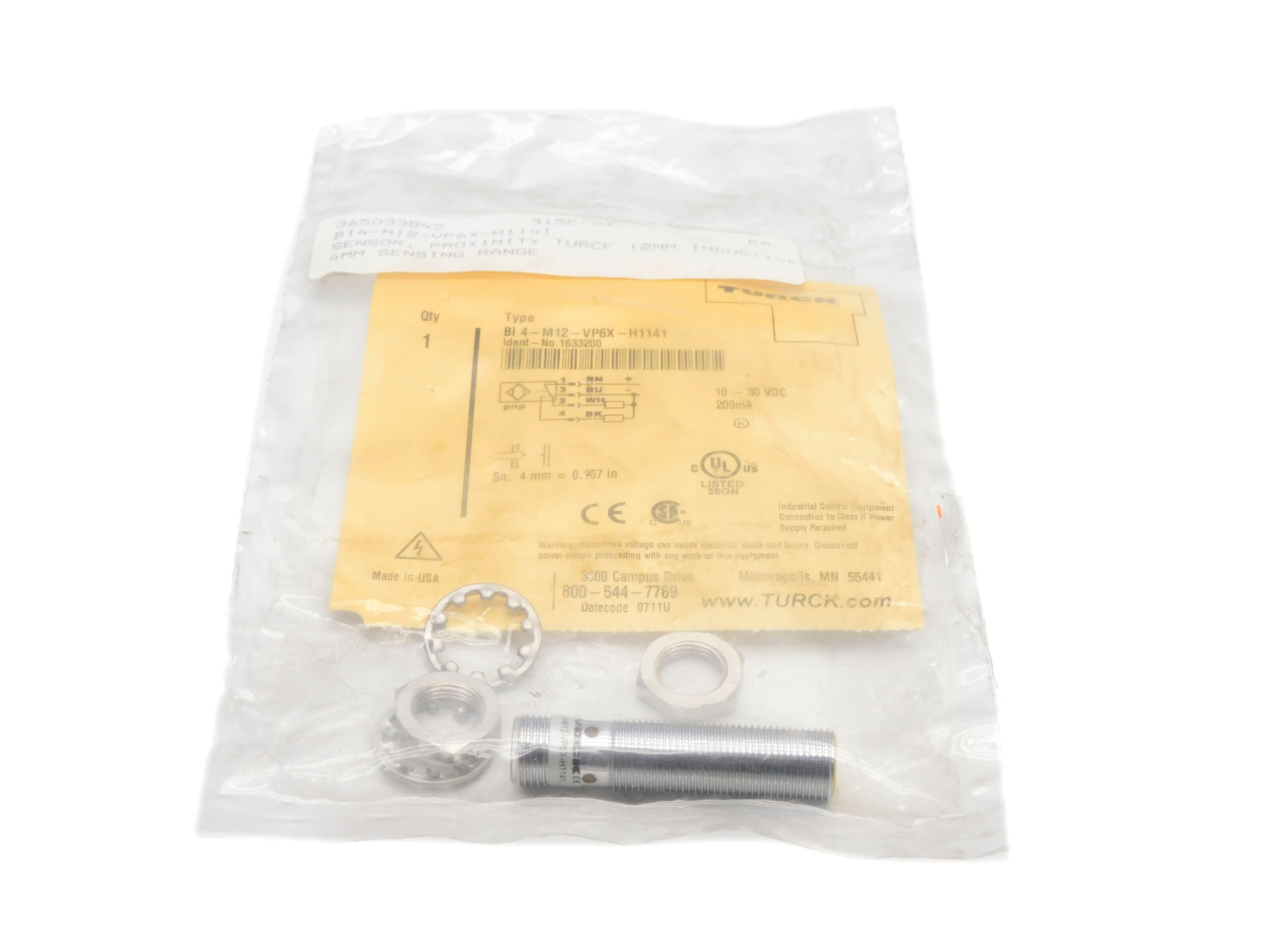 TURCK BI4-M12-VP6X-H1141 NSMP