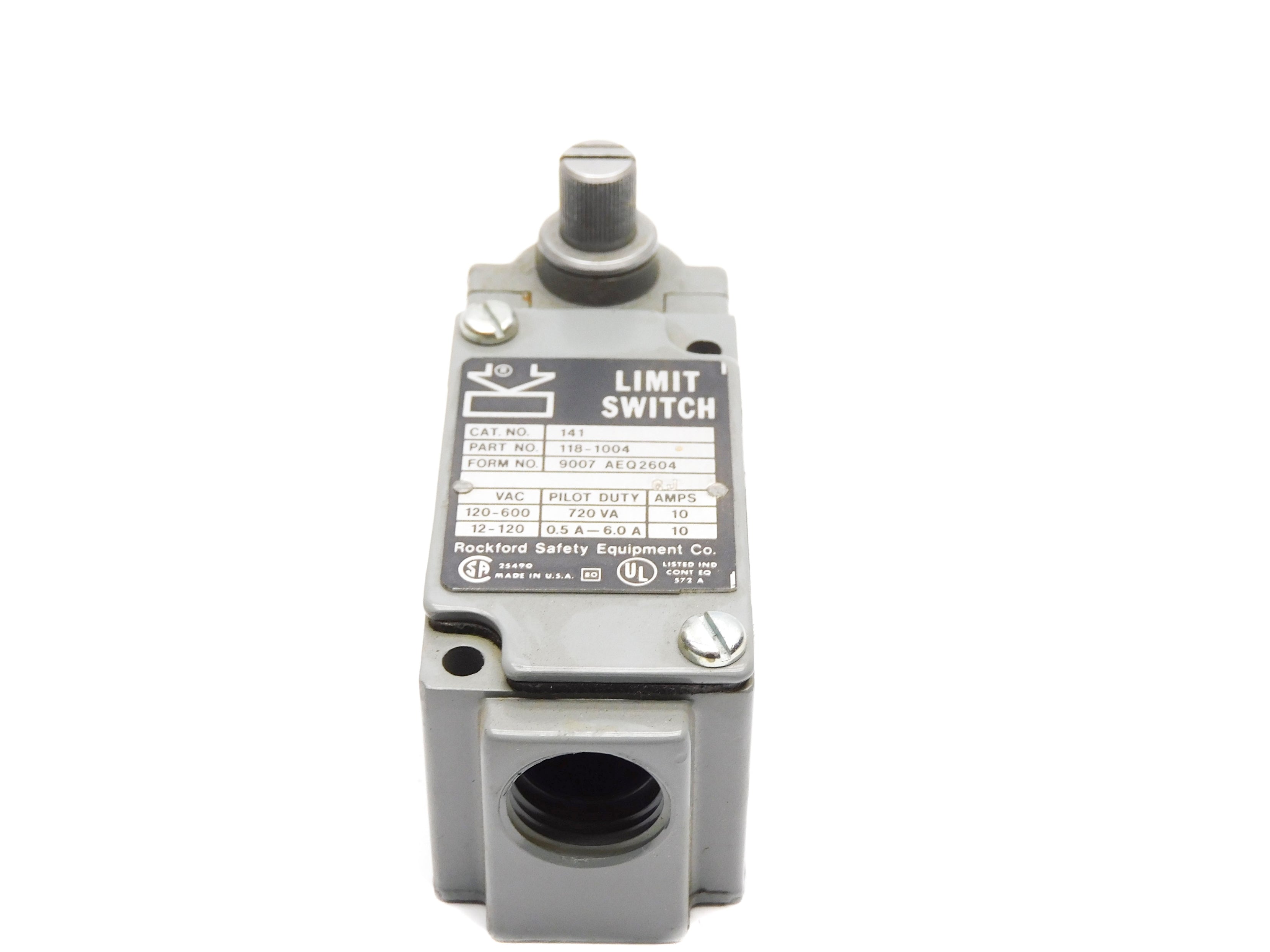 ROCKFORD SAFETY 118-1004 NSNP