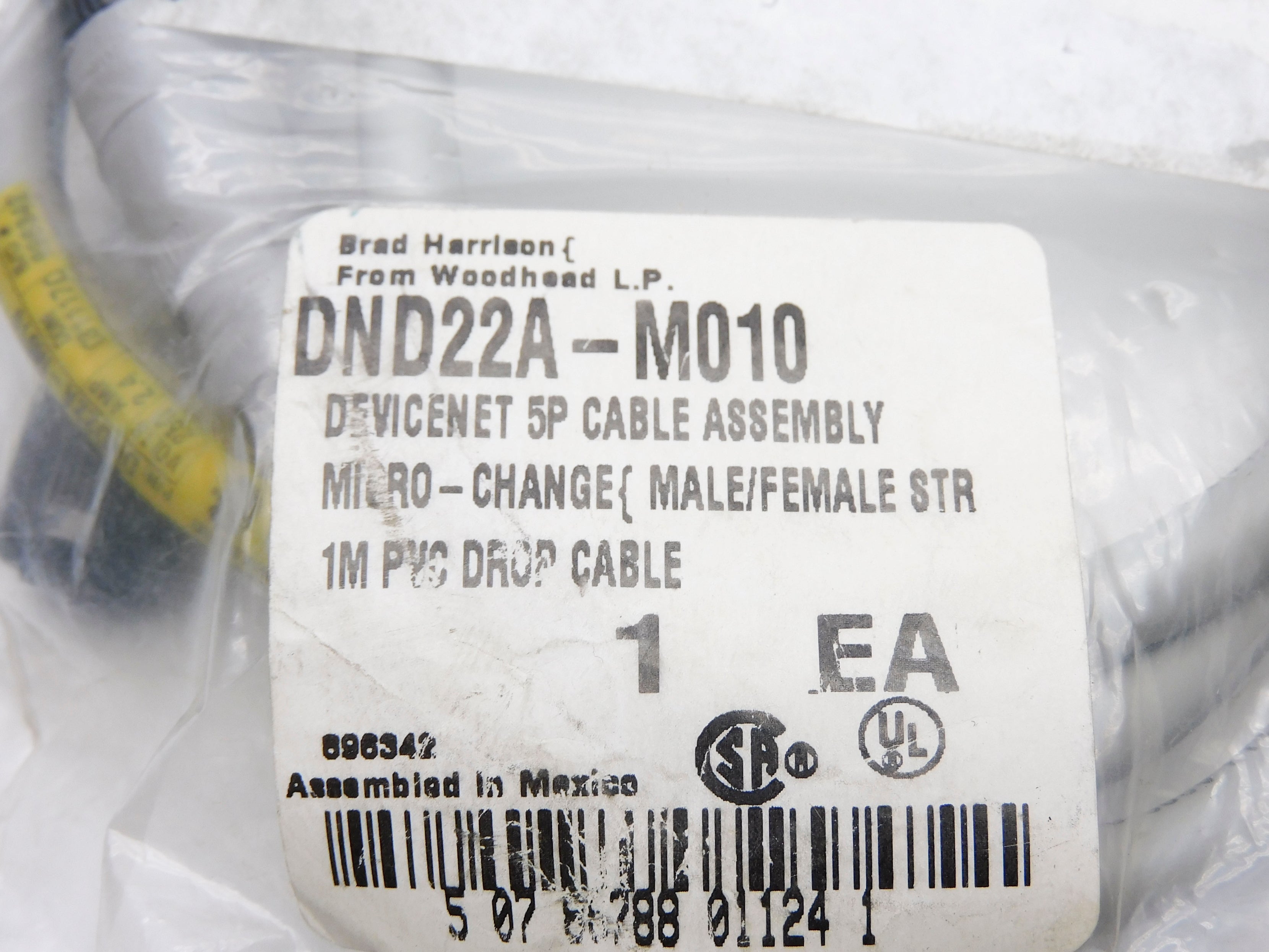 DANIEL WOODHEAD DND22A-M010 NSMP