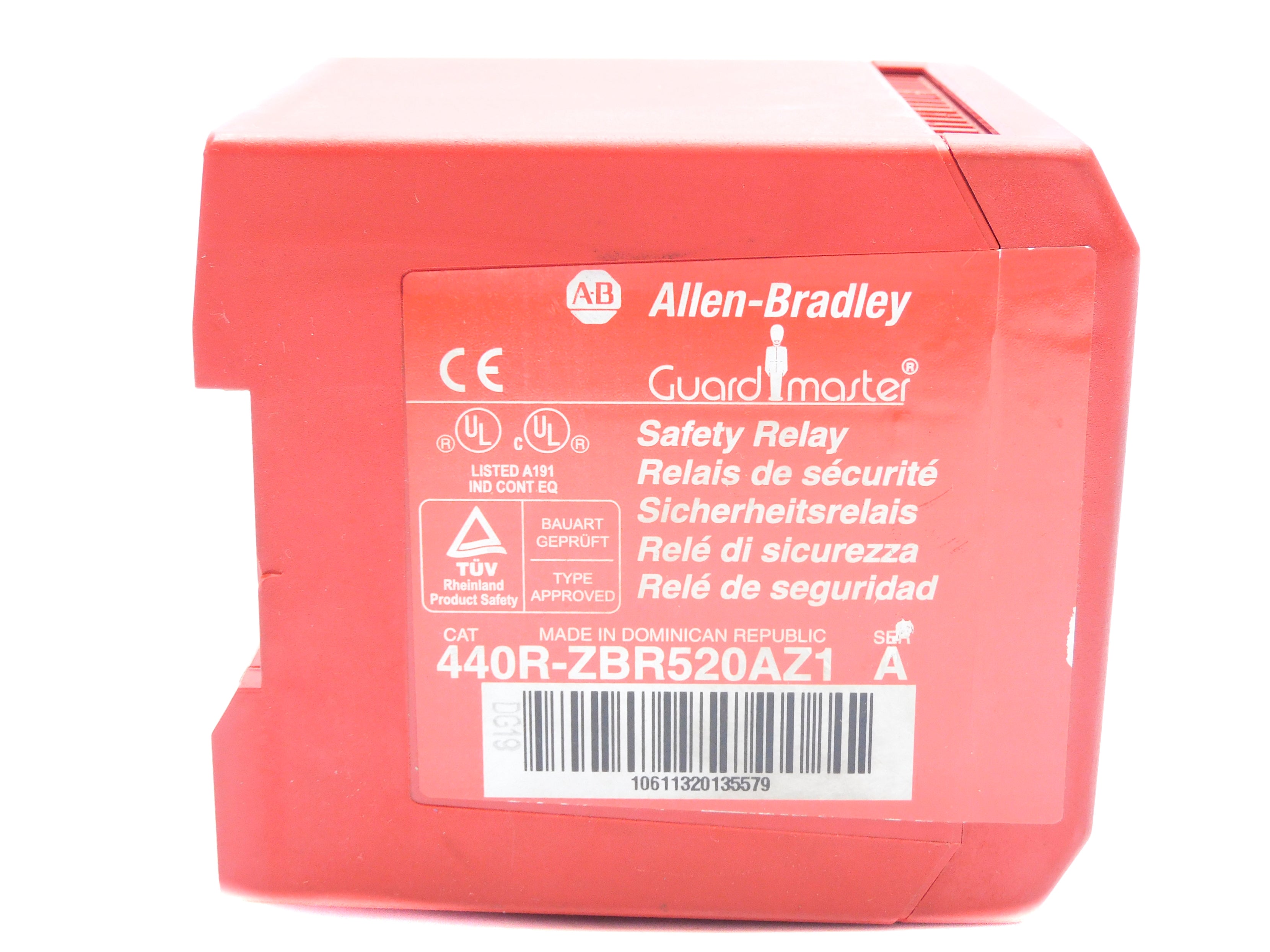 ALLEN BRADLEY 440R-ZBR520AZ1 SER. A 120V 1.5A UNMP