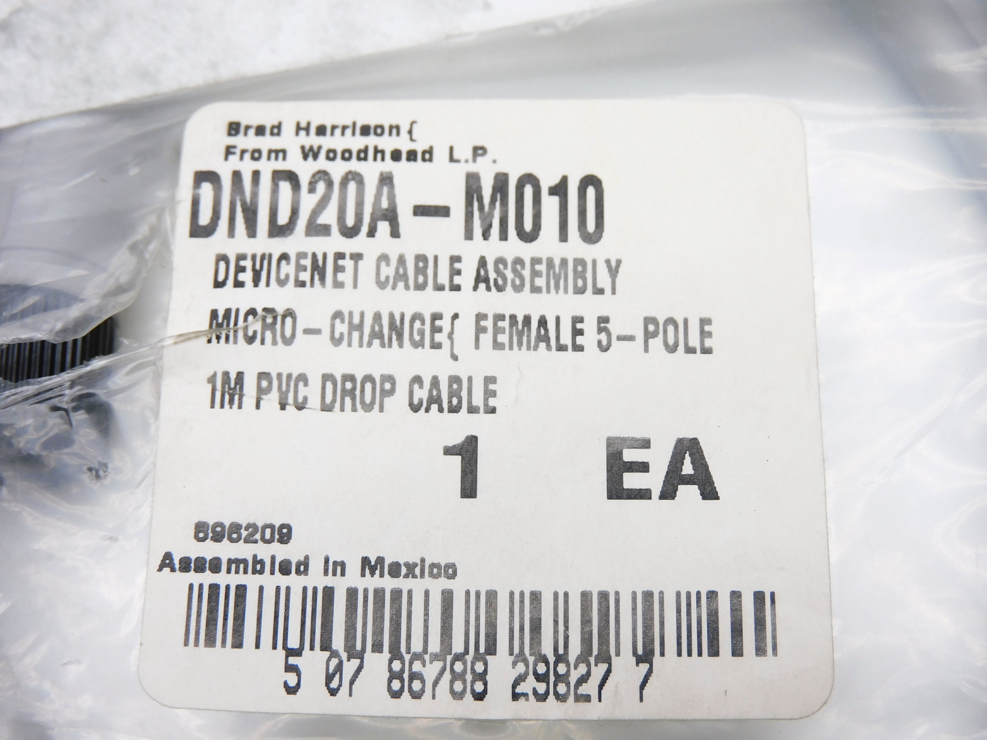 DANIEL WOODHEAD DND20A-M010 NSMP